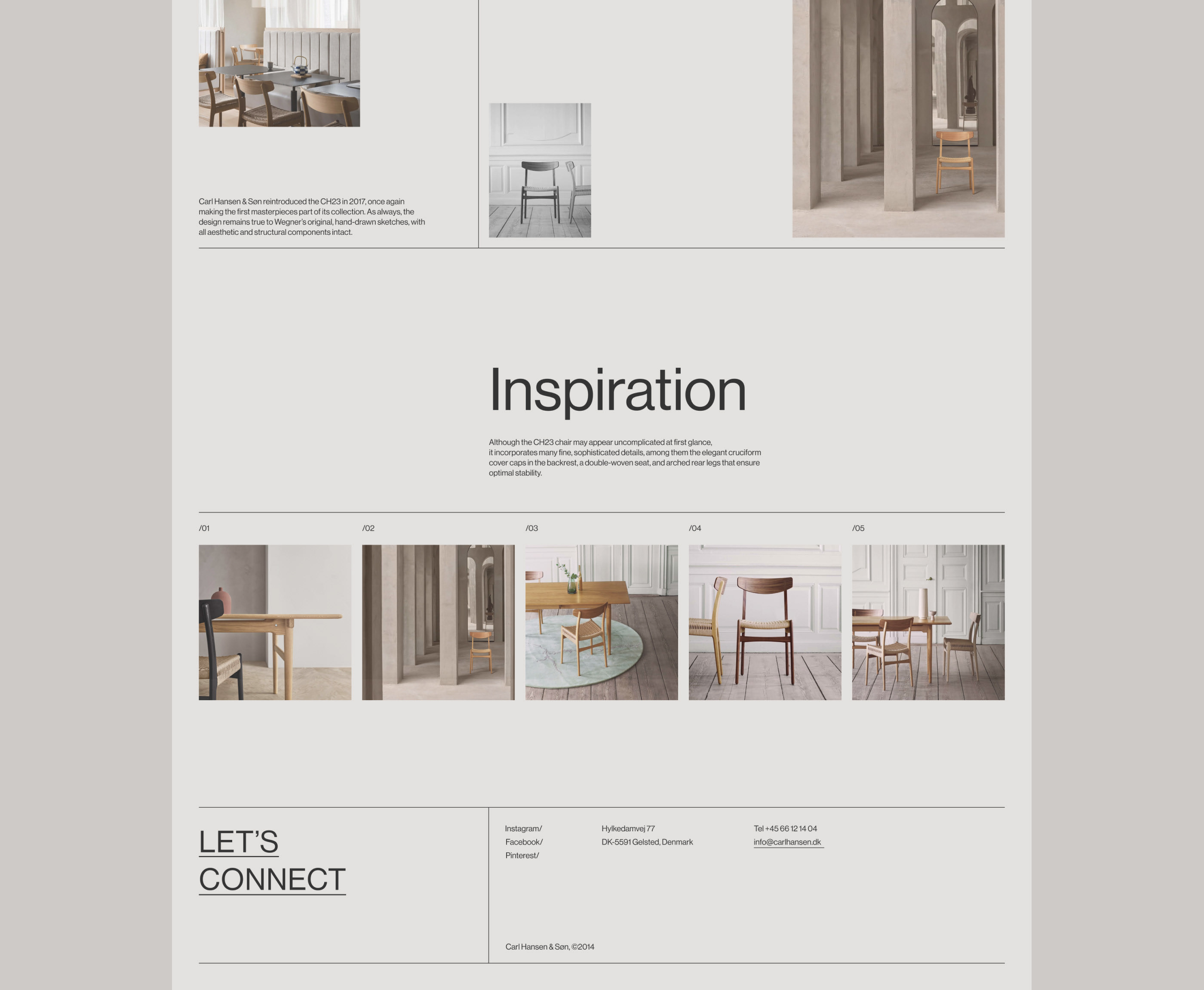 Carl Hansen & Søn — redesign concept — Изображение №17 — Интерфейсы на Dprofile