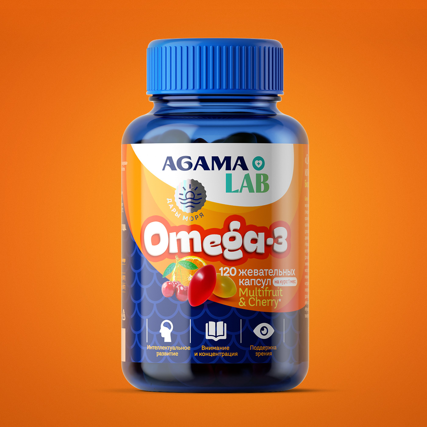 Omega-3 — Изображение №10 — Брендинг, Графика, 3D на Dprofile