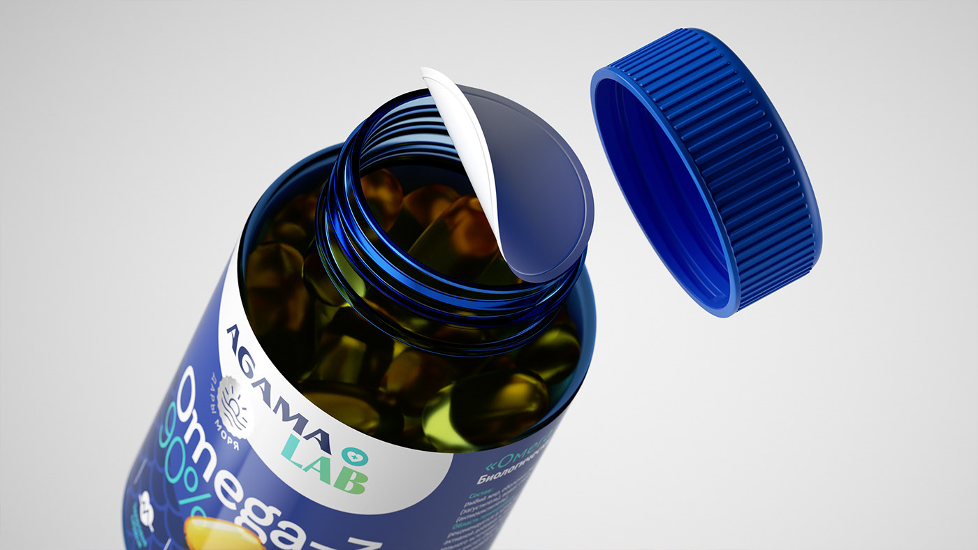 Omega-3 — Изображение №16 — Брендинг, Графика, 3D на Dprofile