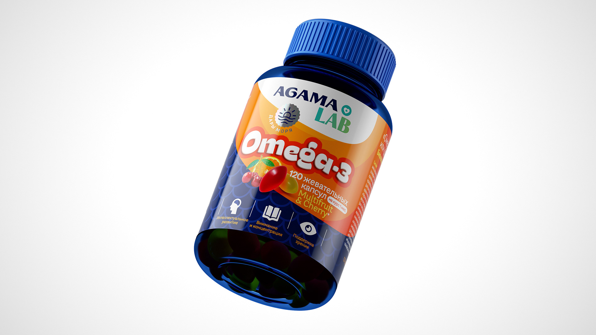 Omega-3 — Изображение №8 — Брендинг, Графика, 3D на Dprofile