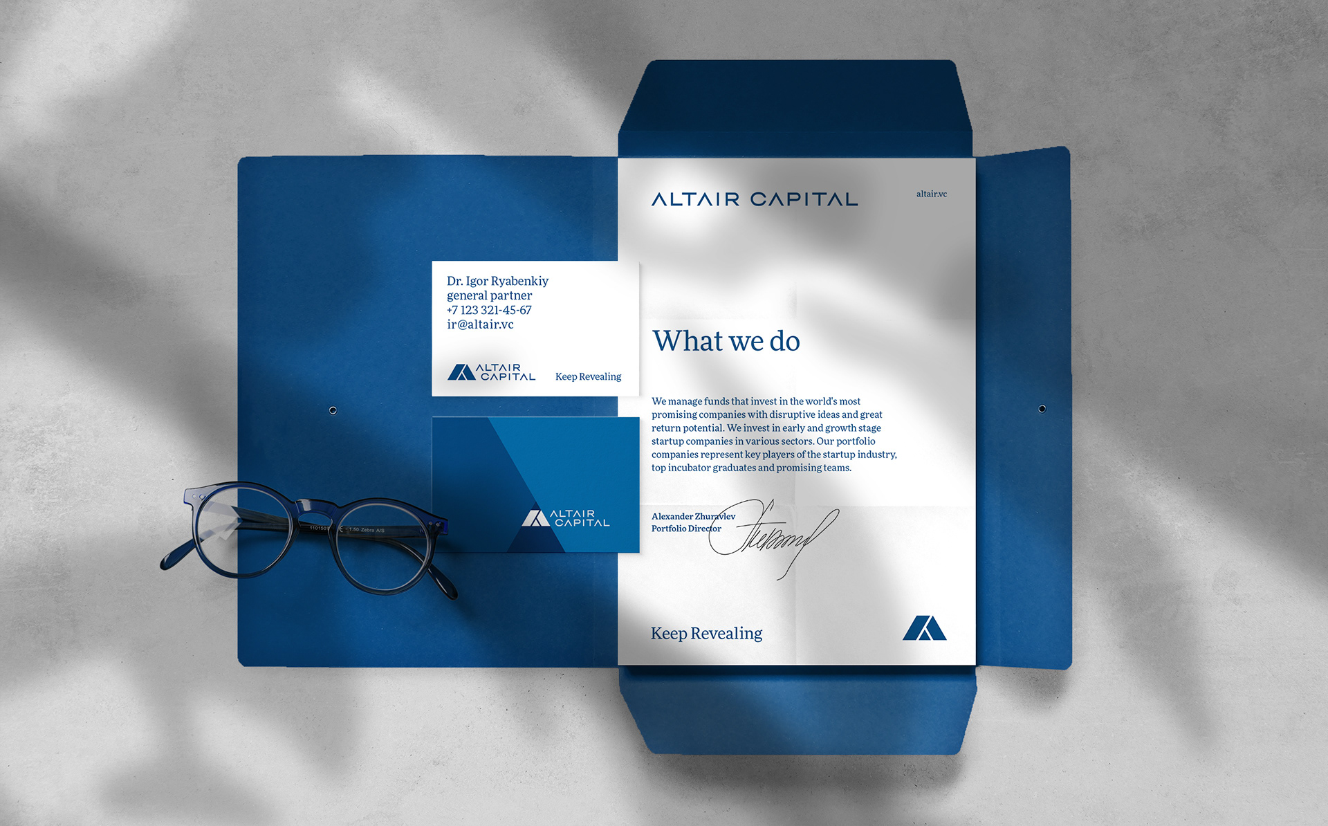 Altair Capital — Изображение №4 — Брендинг на Dprofile