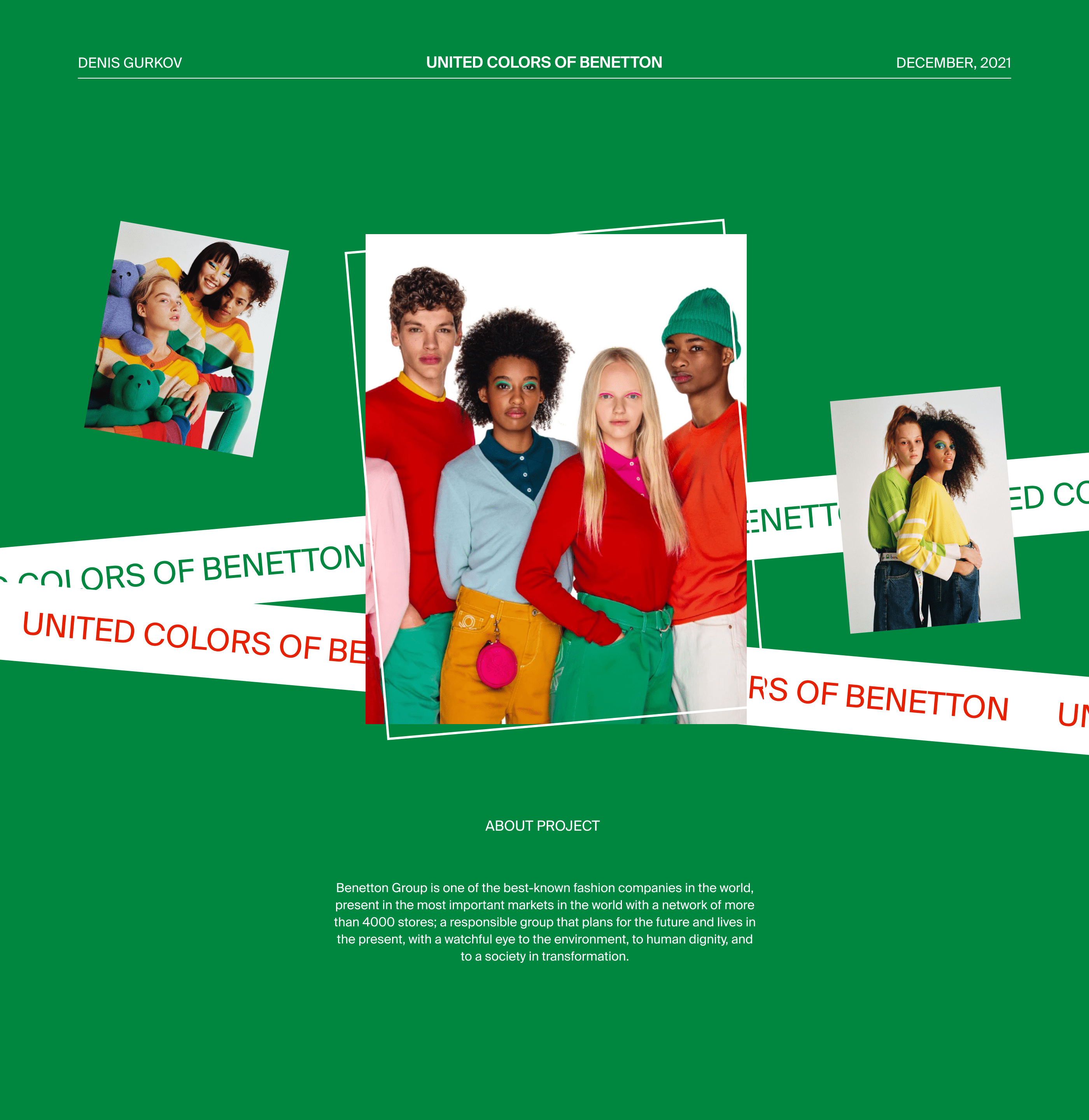 United Colors of Benetton|e-commerce — Изображение №1 — Интерфейсы на Dprofile