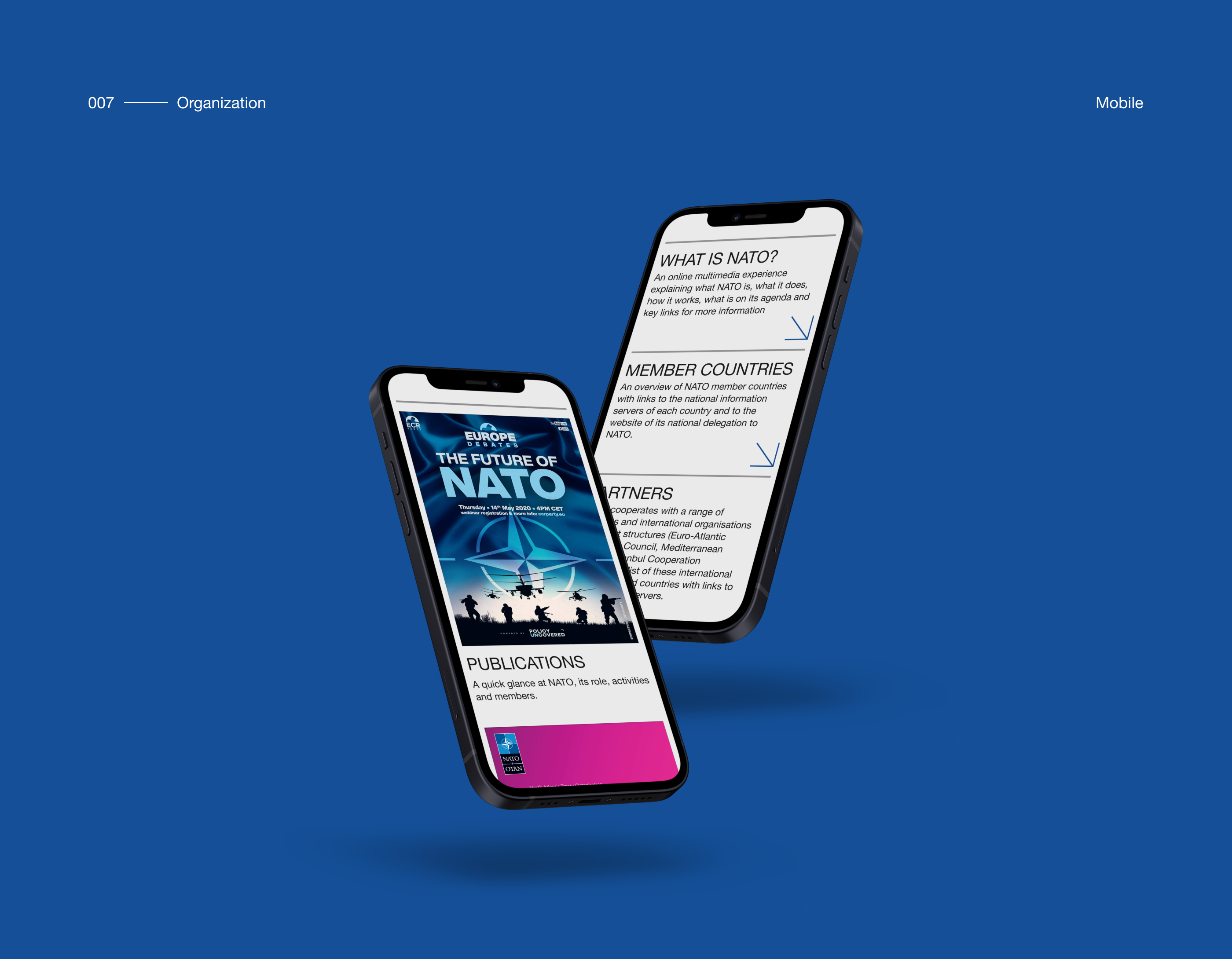 NATO — corporate website — Изображение №12 — Интерфейсы на Dprofile