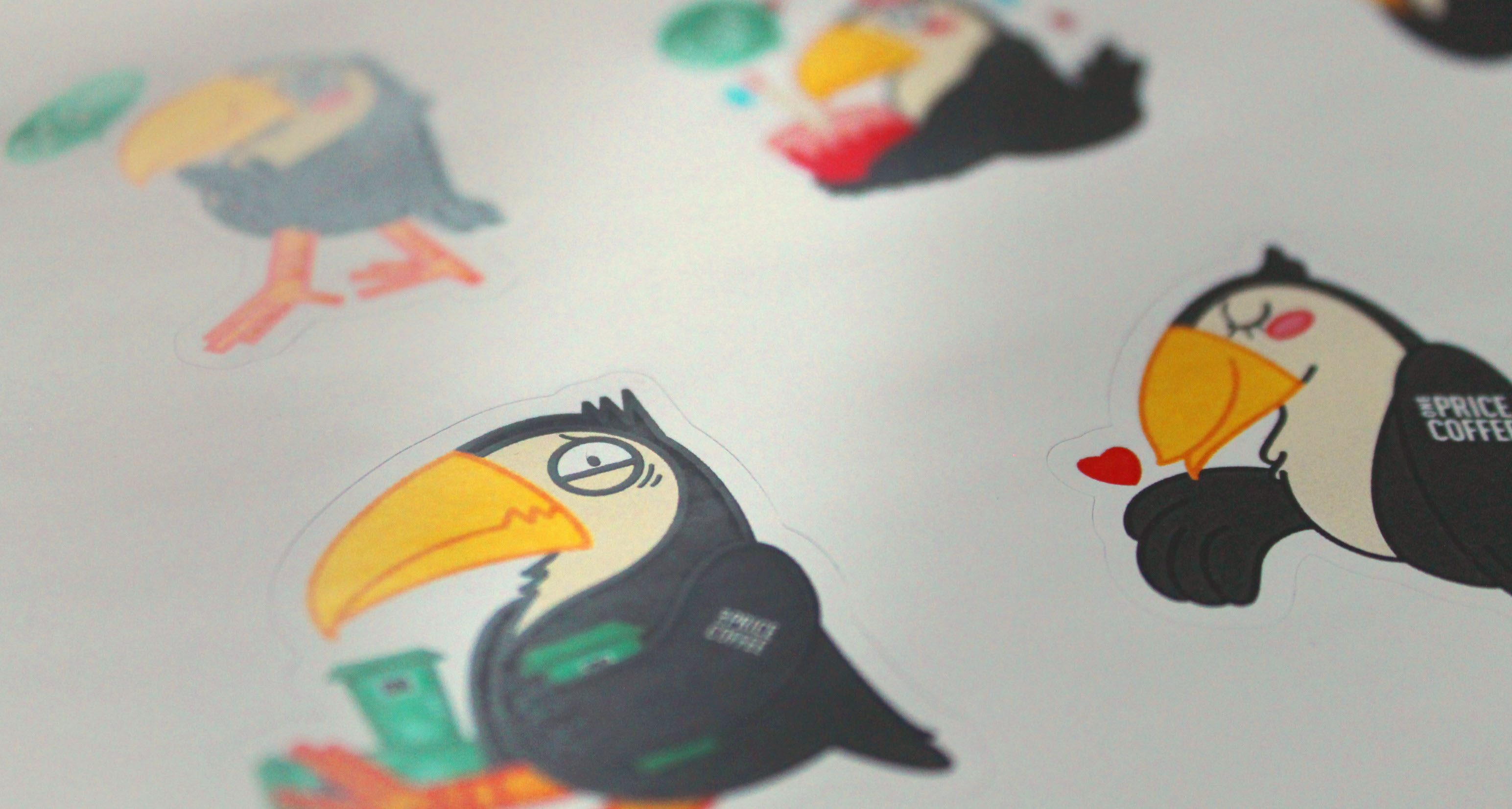 Стикеры для телеграмм ONE PRICE COFFEE — Изображение №17 — Брендинг, Иллюстрация на Dprofile