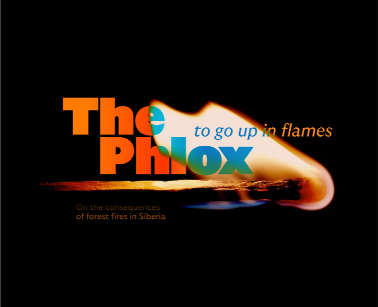 The Phlox is a documentary about Siberian fires — Брендинг, Графика на Dprofile