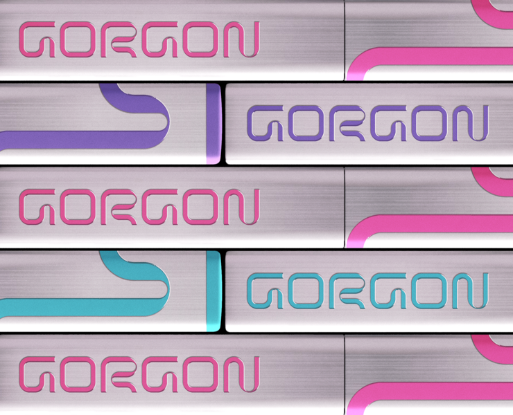 GORGON | Mascara Brand Identity Concept — Брендинг, Графика на Dprofile