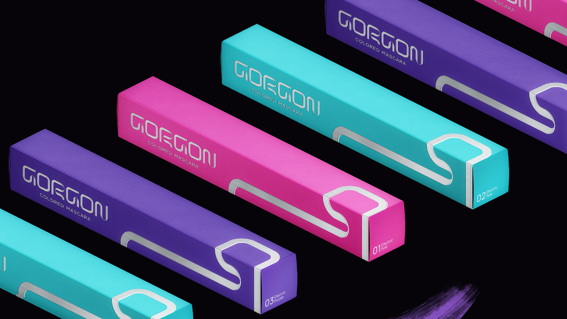 GORGON | Mascara Brand Identity Concept — Изображение №12 — Брендинг, Графика на Dprofile