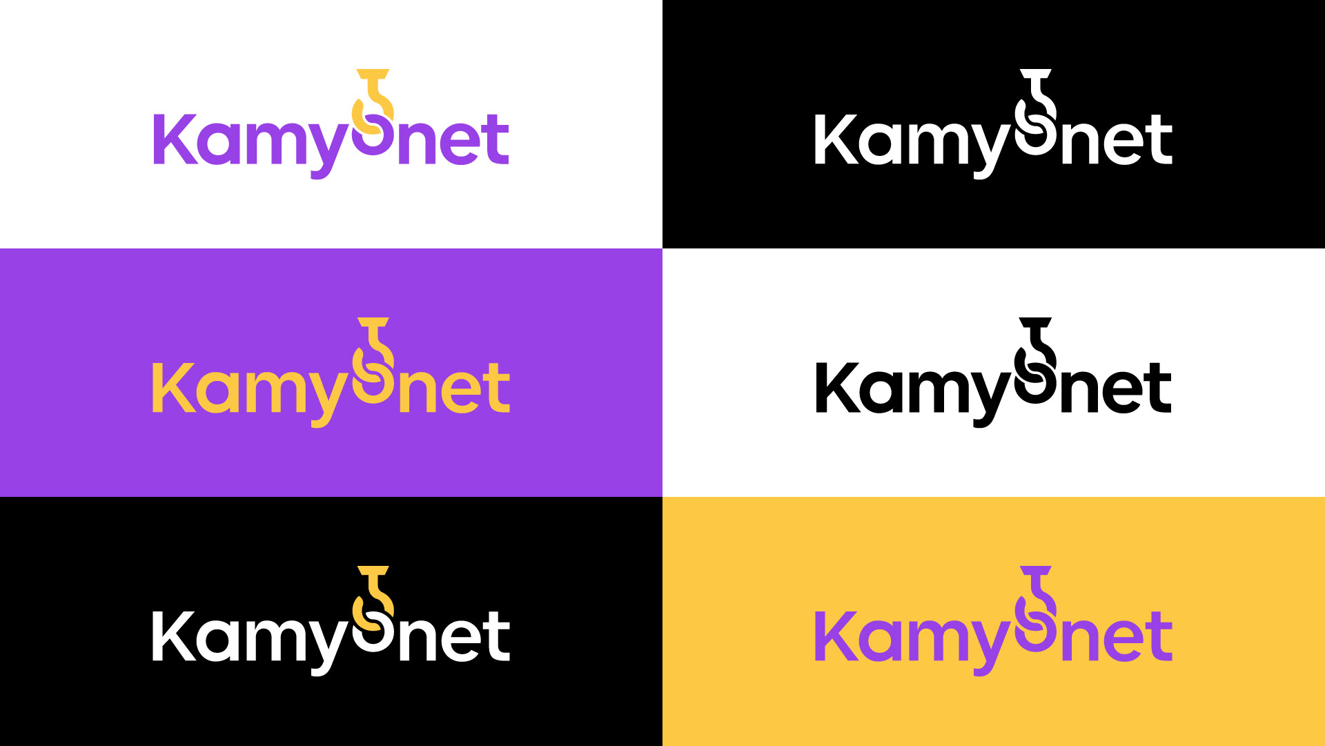 Логотип для Kamyoonet | Аренда строительной техники — Изображение №6 — Брендинг на Dprofile