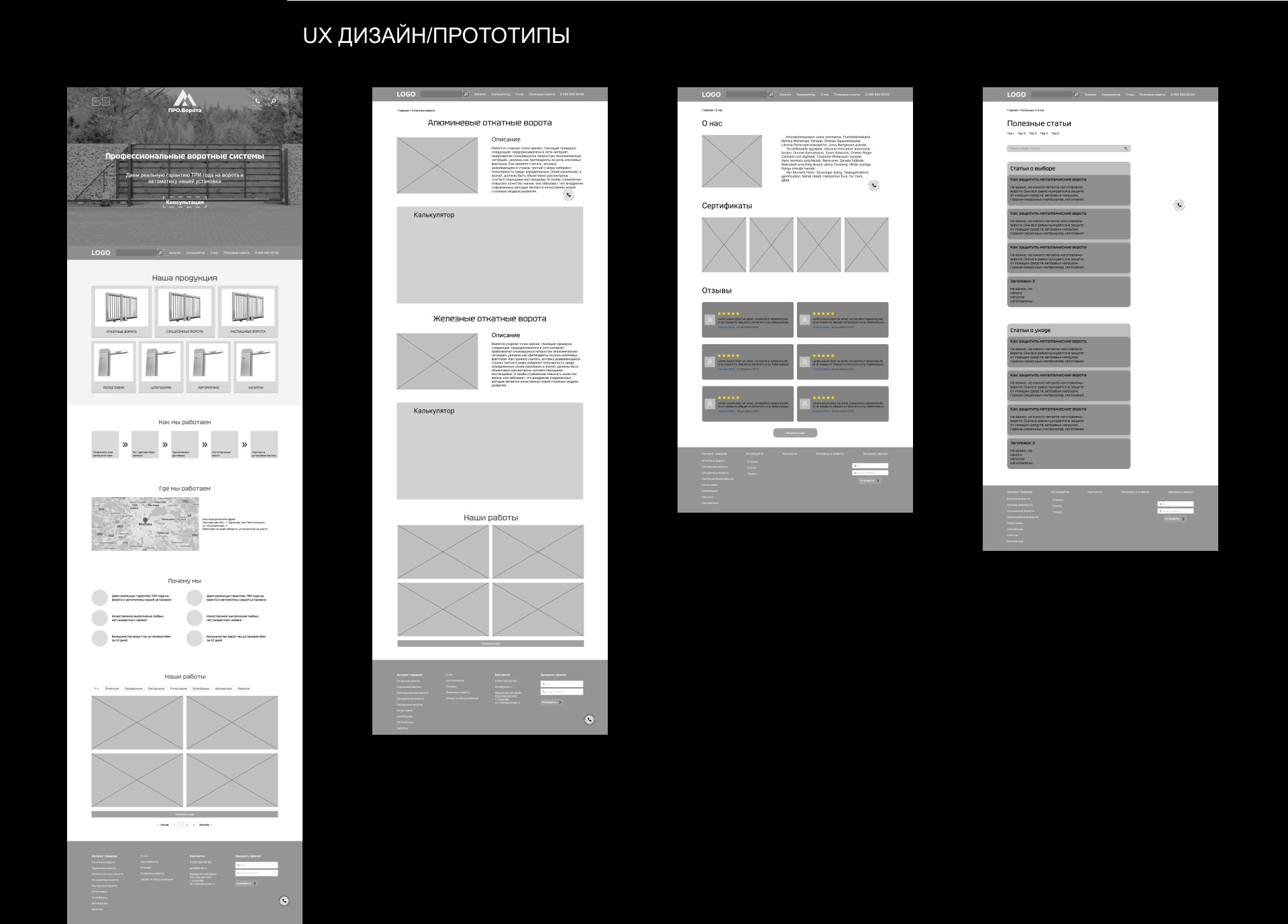 ПРОВОРОТА - Сorporate website — Изображение №3 — Интерфейсы, Брендинг на Dprofile