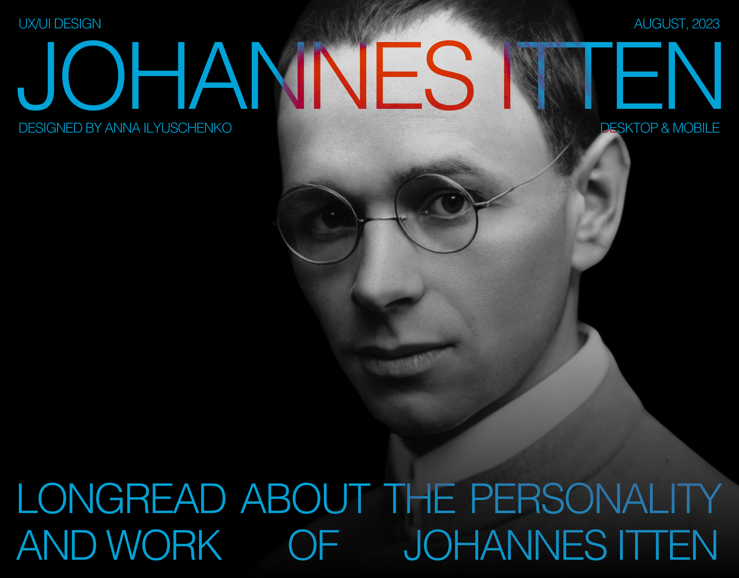 Longread about Johannes Itten — Изображение №1 — Интерфейсы, Брендинг на Dprofile