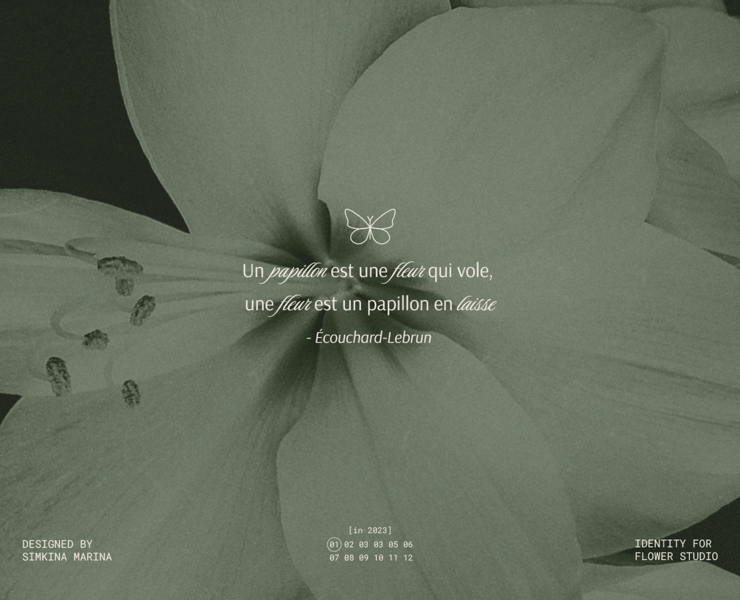 Solle Fiori / Brand identity for floral studio на Dprofile