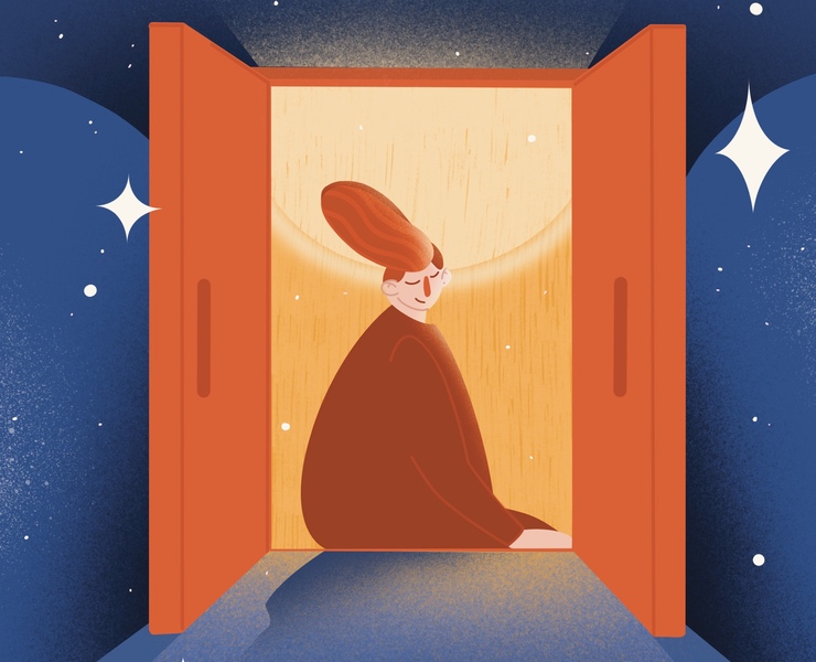 Иллюстрация для подкаста на Dprofile