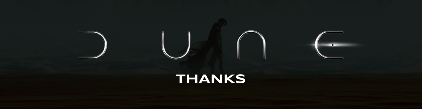 Dune. 2021. Movie Page — Изображение №5 — Интерфейсы, Иллюстрация на Dprofile