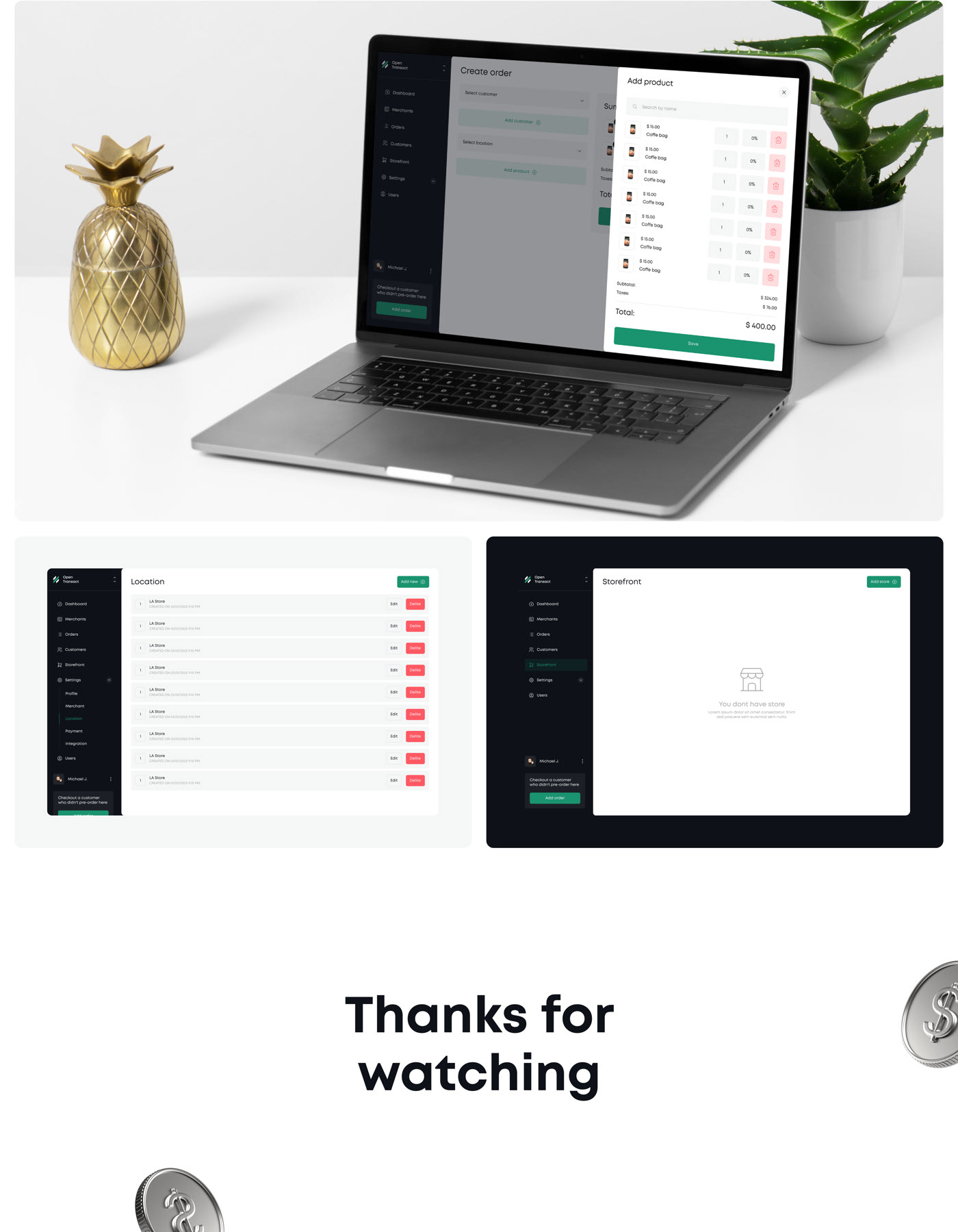 Open Transact - Payments webapp — Изображение №5 — Интерфейсы на Dprofile
