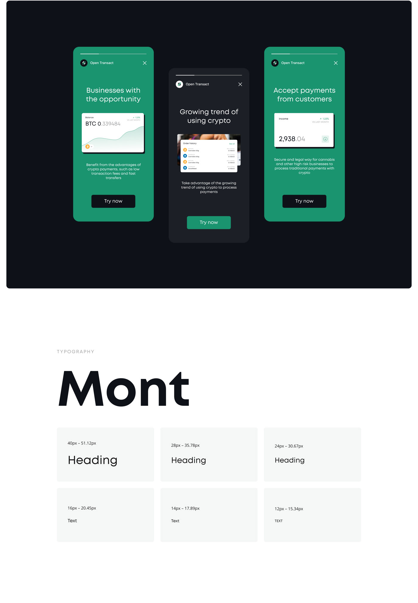 Open Transact - Payments webapp — Изображение №2 — Интерфейсы на Dprofile