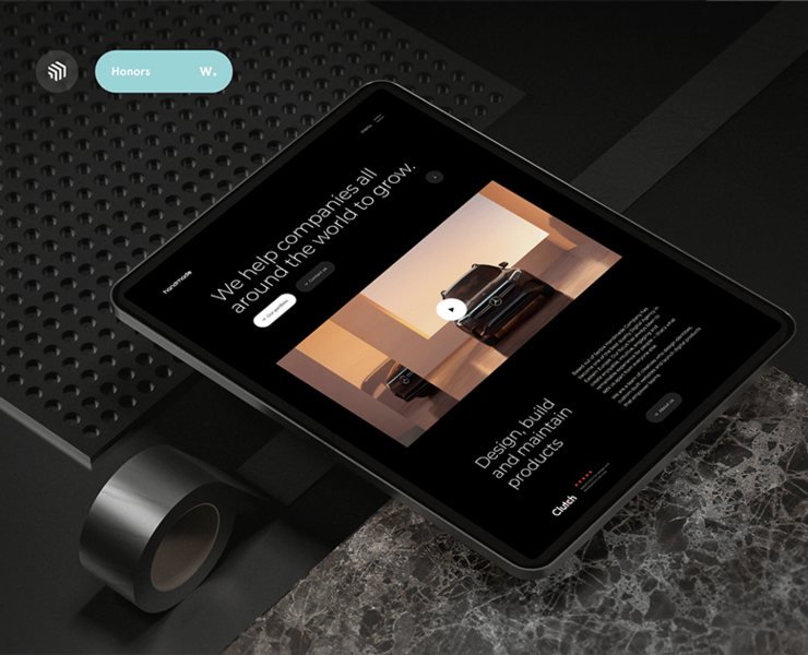 Handmade Company - Digital agency website на Dprofile
