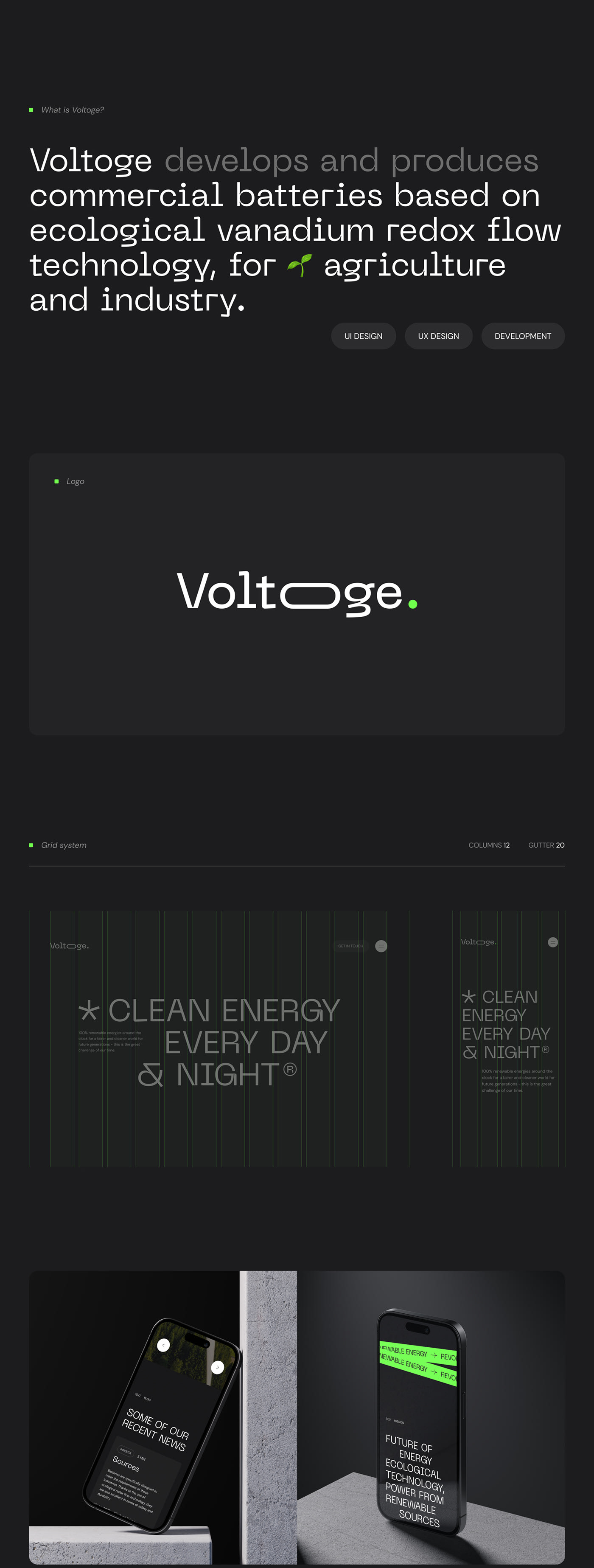 Voltoge - Corporate website — Изображение №2 — Интерфейсы на Dprofile