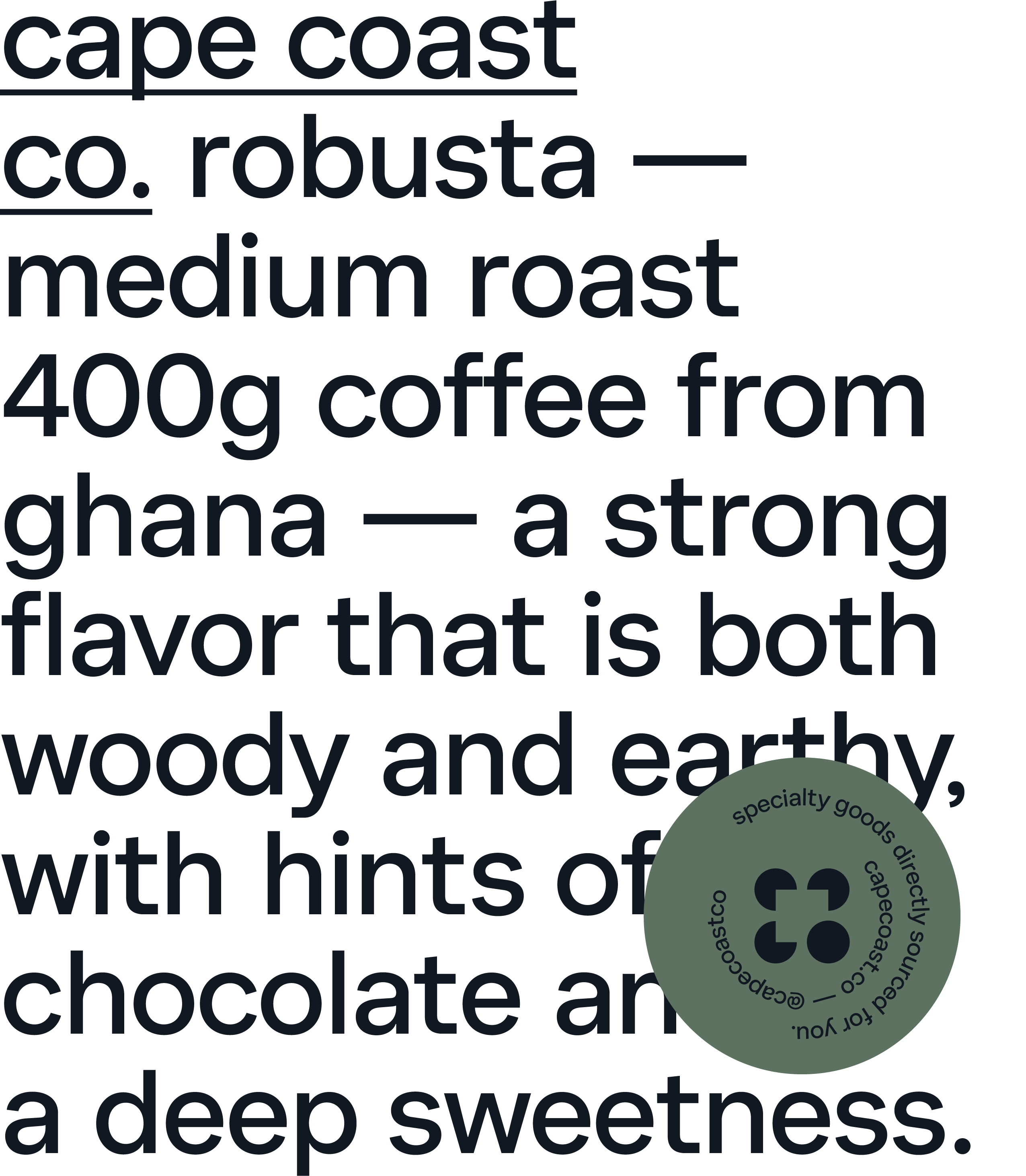 Cape Coast Co. — Изображение №13 — Брендинг на Dprofile