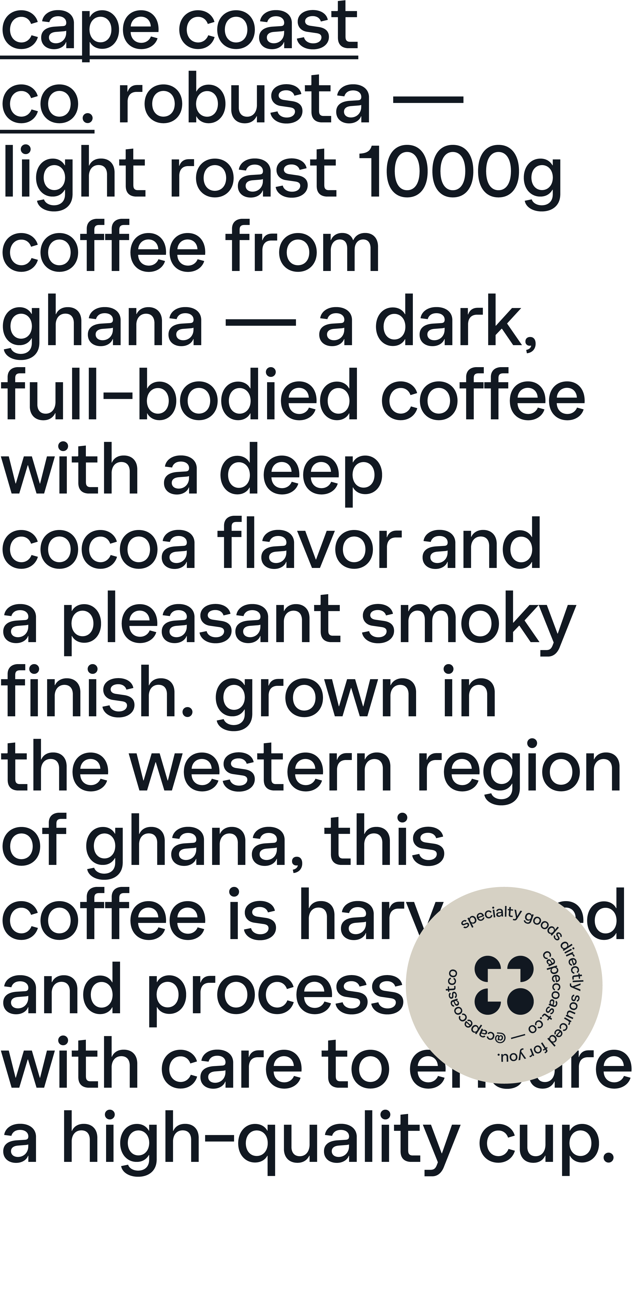 Cape Coast Co. — Изображение №12 — Брендинг на Dprofile