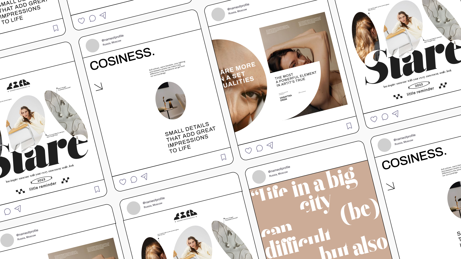 Design for instagram posts — Изображение №8 — Брендинг, Маркетинг на Dprofile