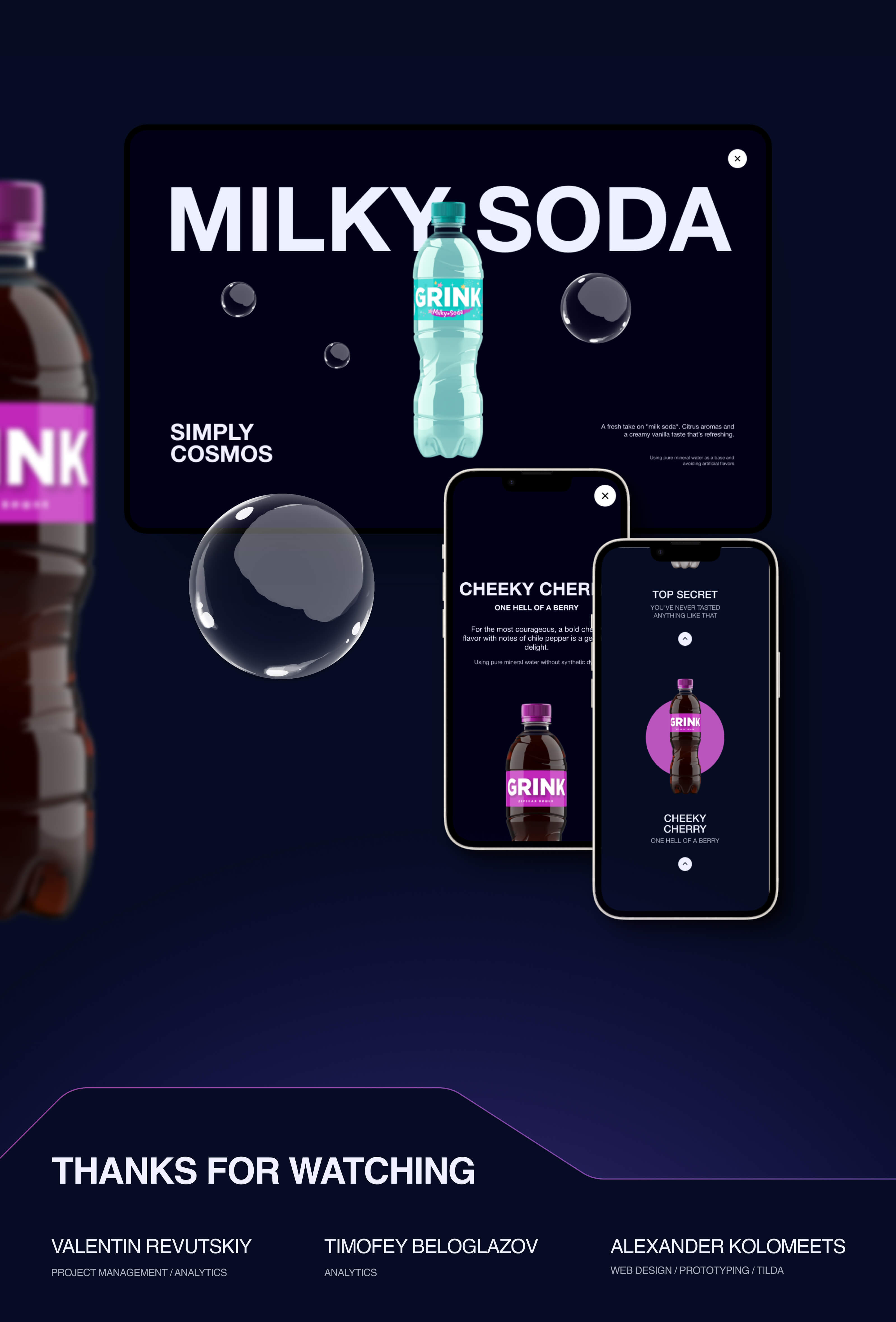 GRINK NEW TASTES — Изображение №7 — Интерфейсы, Иллюстрация на Dprofile