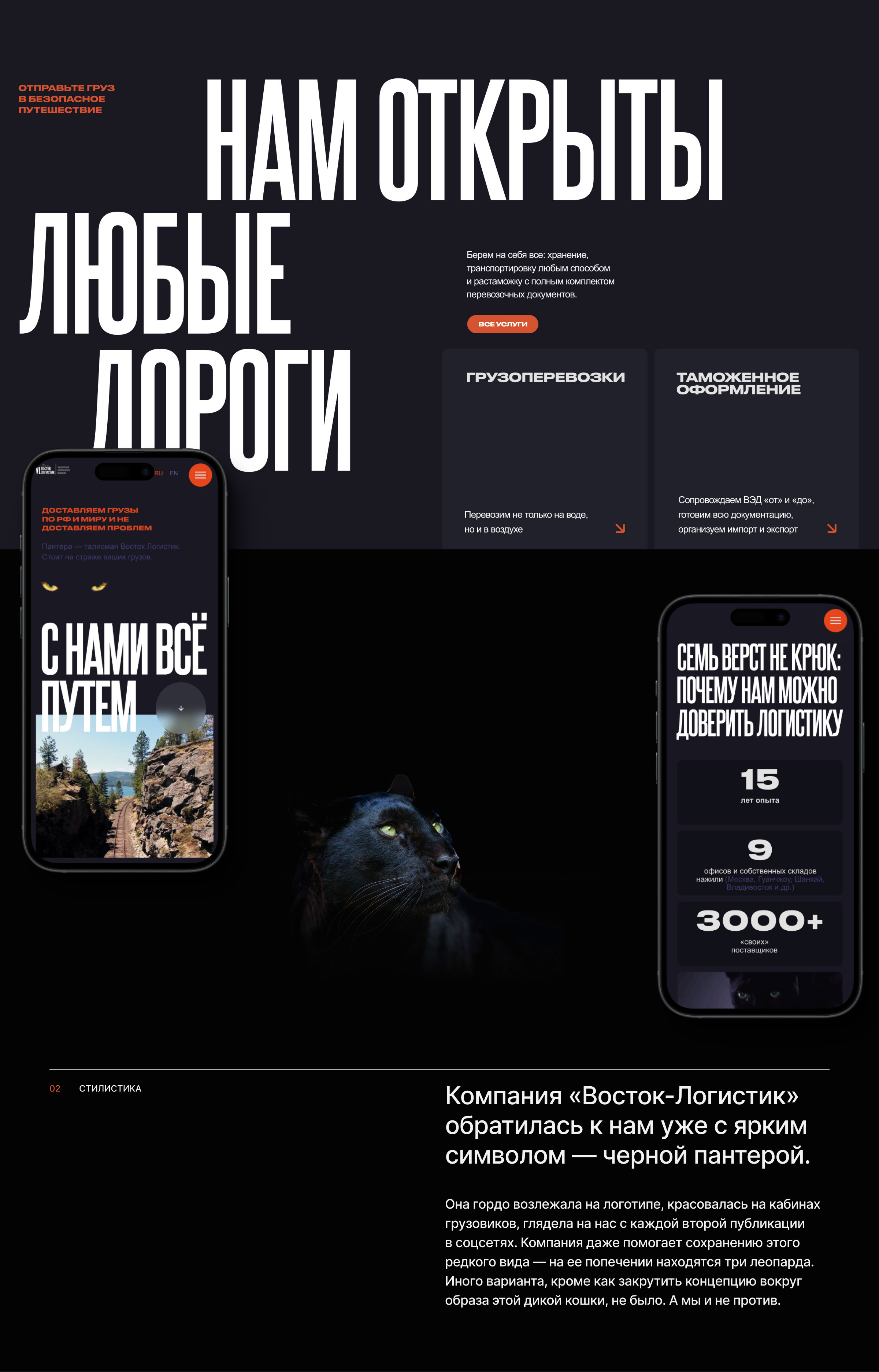 Восток-Логистик — Изображение №2 — Интерфейсы на Dprofile