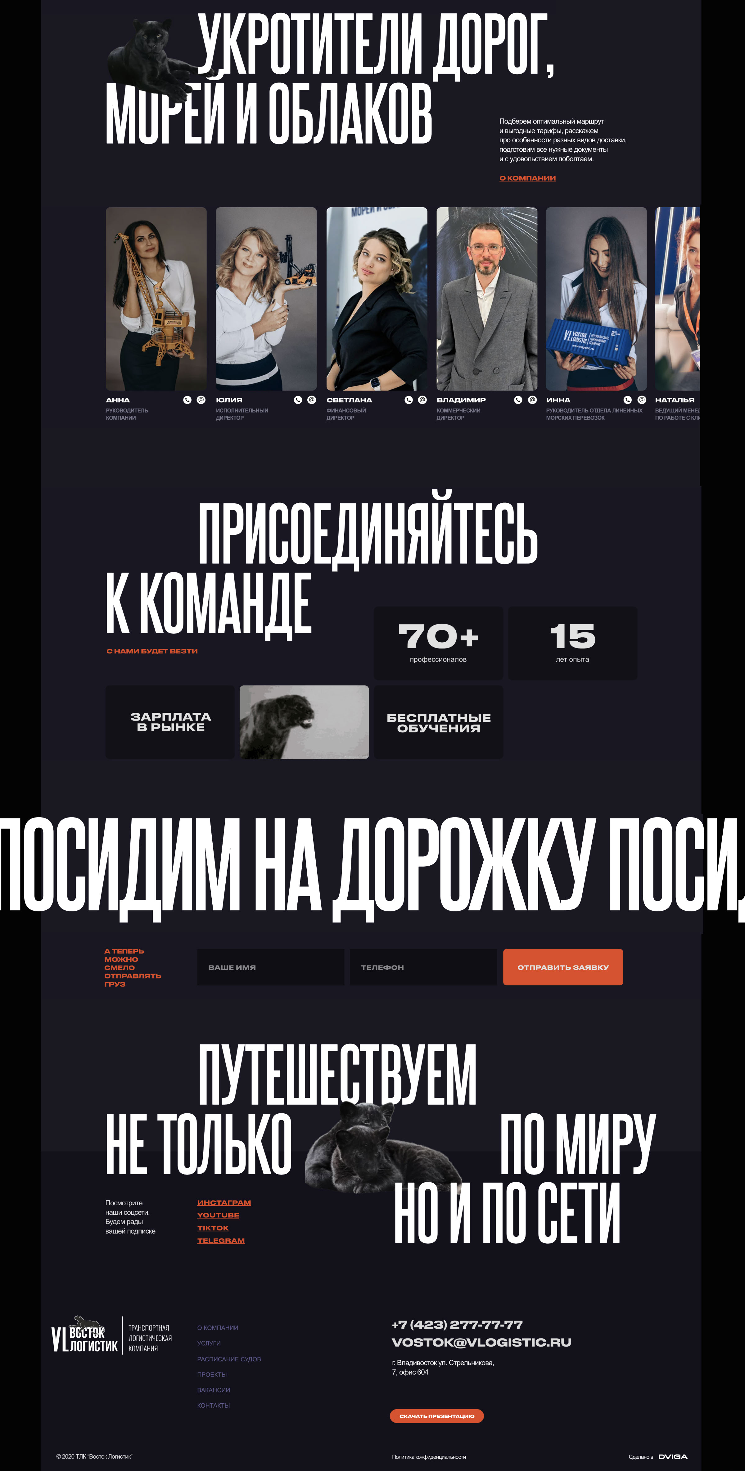 Восток-Логистик — Изображение №5 — Интерфейсы на Dprofile