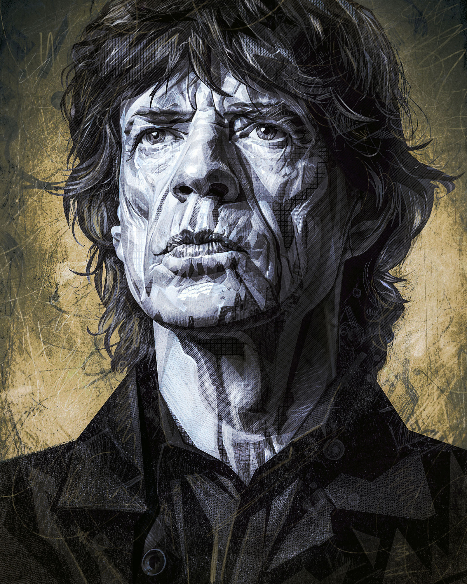 Йорк, Поп, Джаггер — Изображение №5 — Иллюстрация, Графика на Dprofile