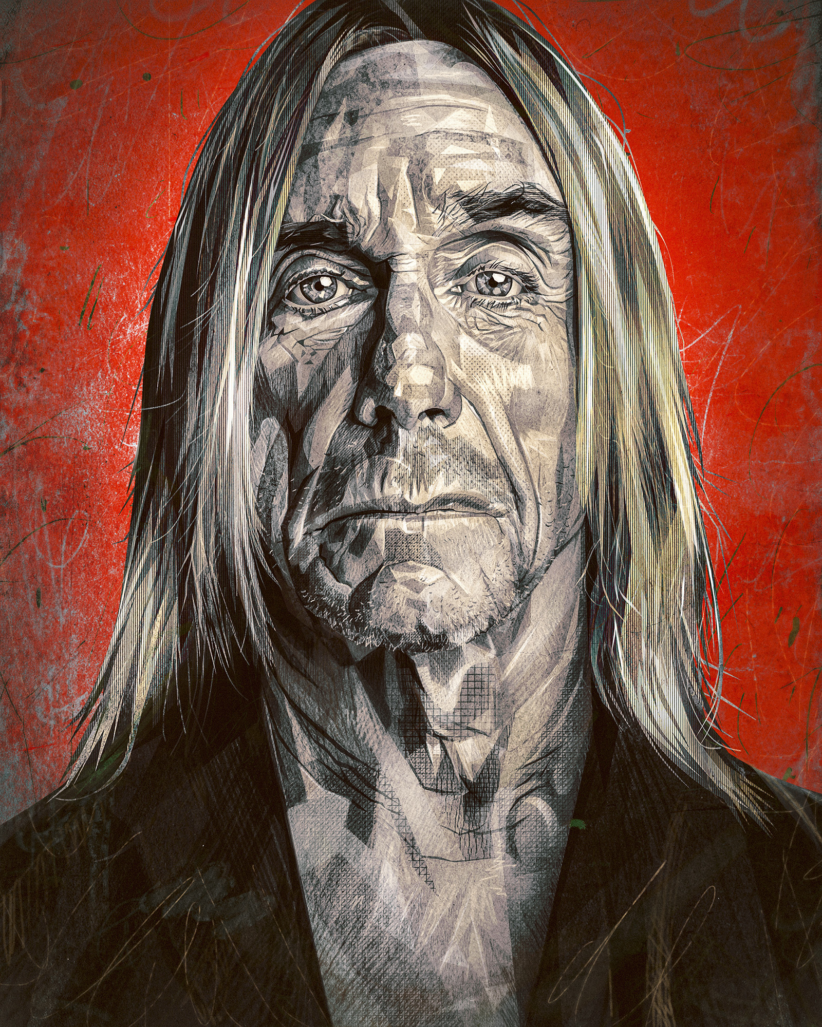 Йорк, Поп, Джаггер — Изображение №4 — Иллюстрация, Графика на Dprofile