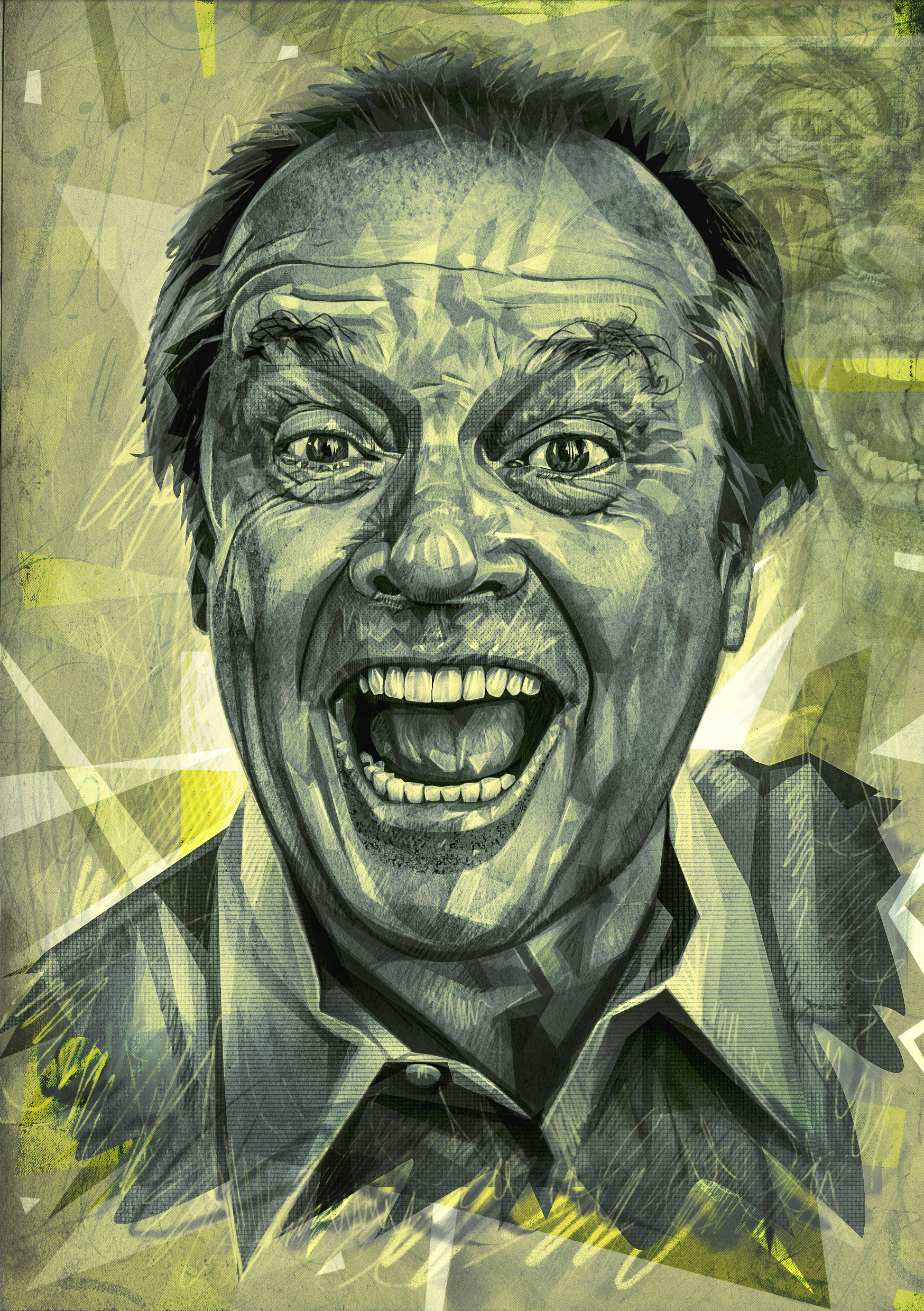 D.Lynch, E.John, J.Nicholson, A.Winehouse — Изображение №2 — Иллюстрация, Графика на Dprofile