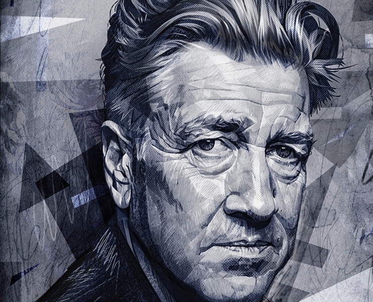 D.Lynch, E.John, J.Nicholson, A.Winehouse — Иллюстрация, Графика на Dprofile
