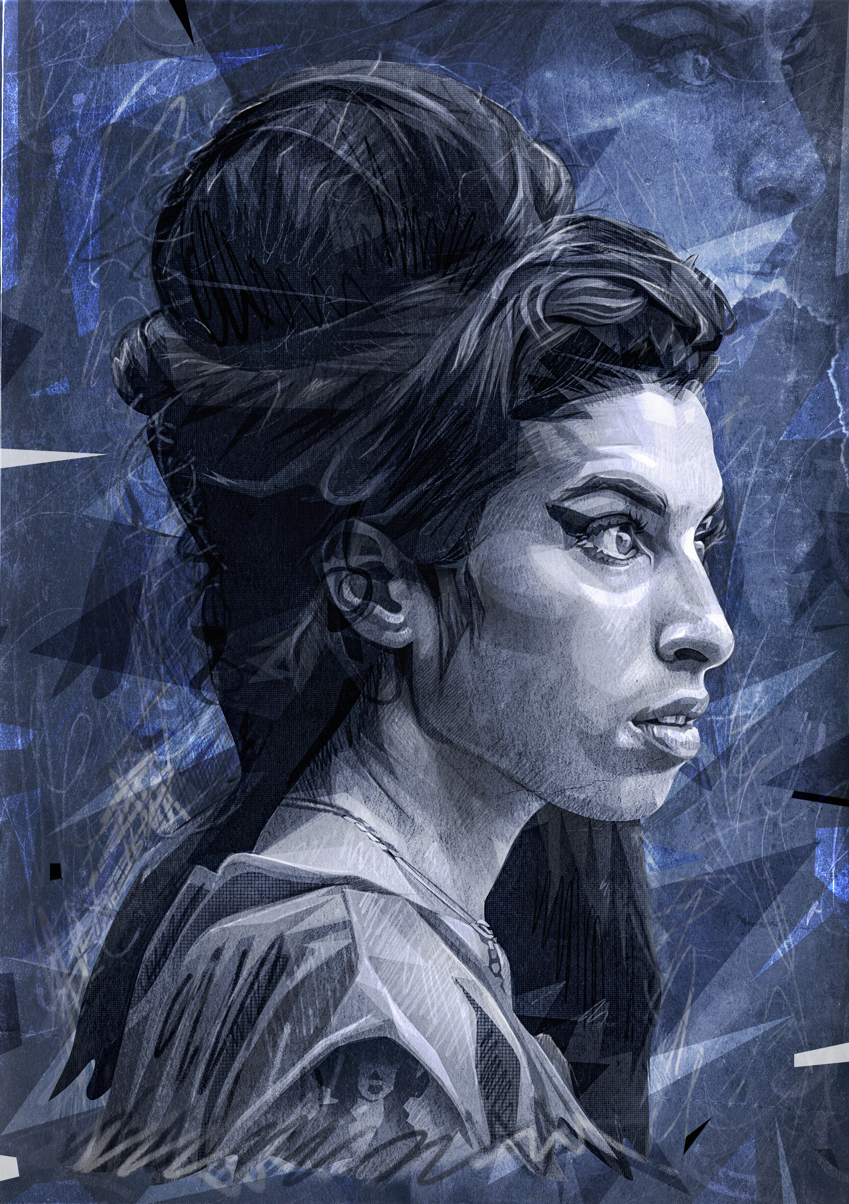 D.Lynch, E.John, J.Nicholson, A.Winehouse — Изображение №8 — Иллюстрация, Графика на Dprofile