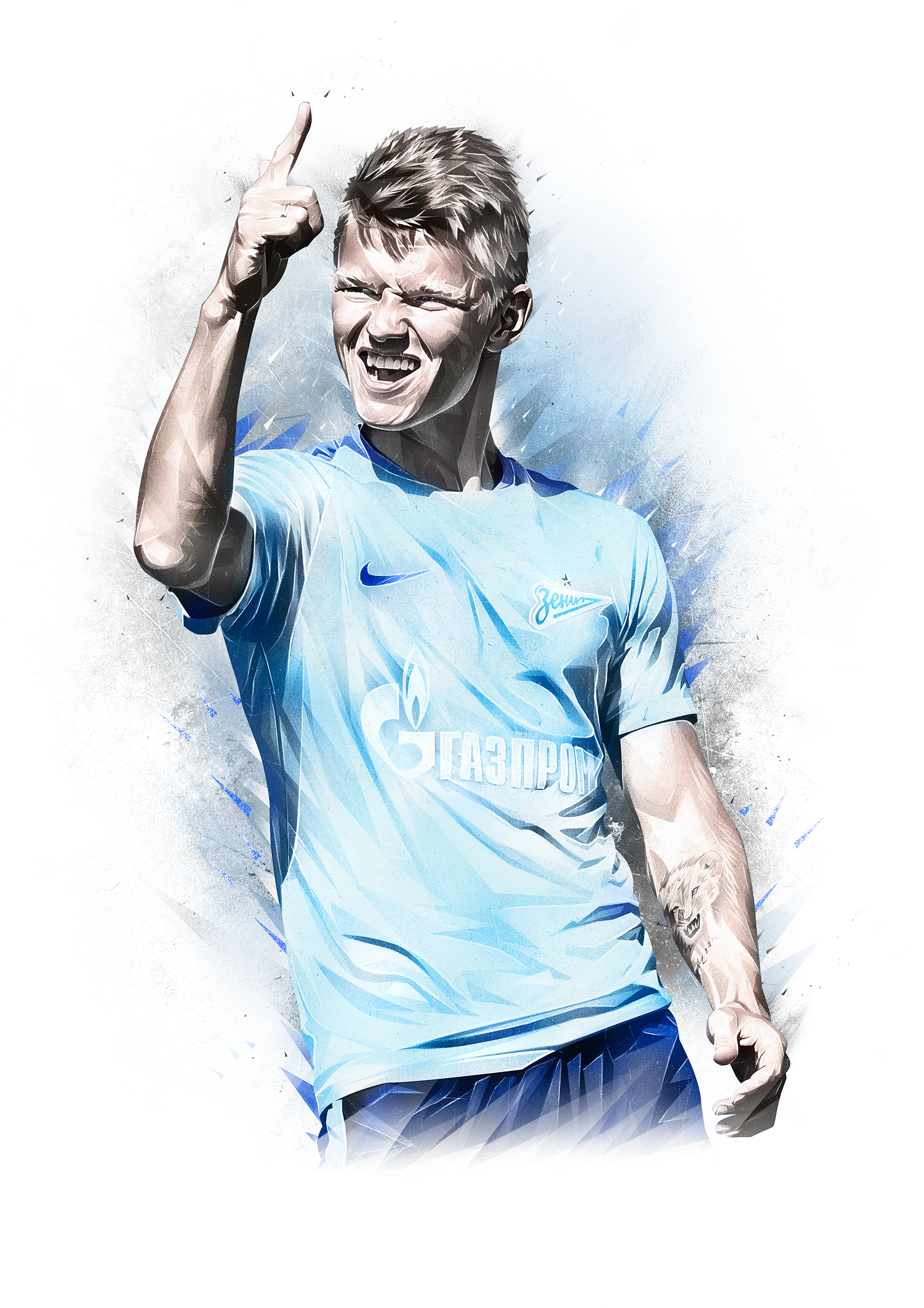 Zenit / Players — Изображение №2 — Иллюстрация, Графика на Dprofile