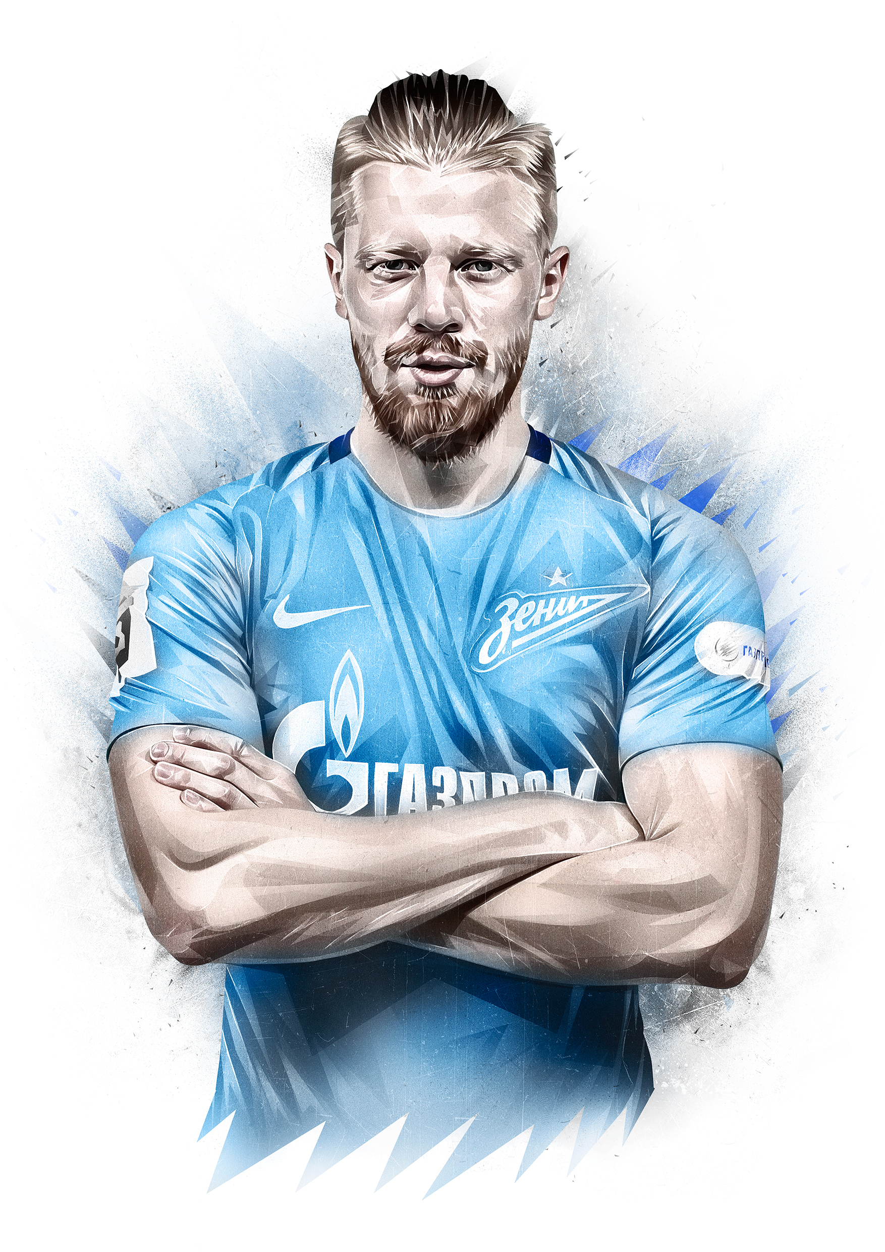 Zenit / Players — Изображение №7 — Иллюстрация, Графика на Dprofile