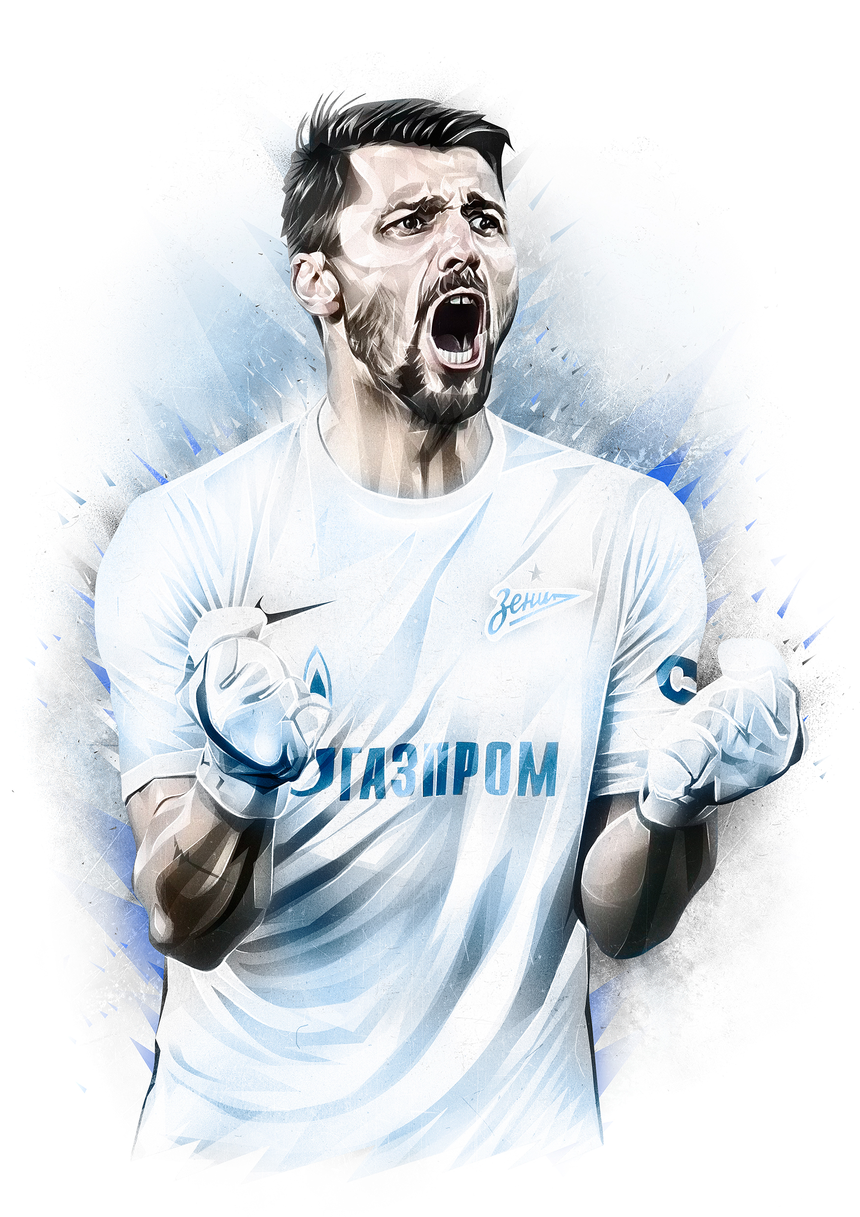 Zenit / Players — Изображение №11 — Иллюстрация, Графика на Dprofile