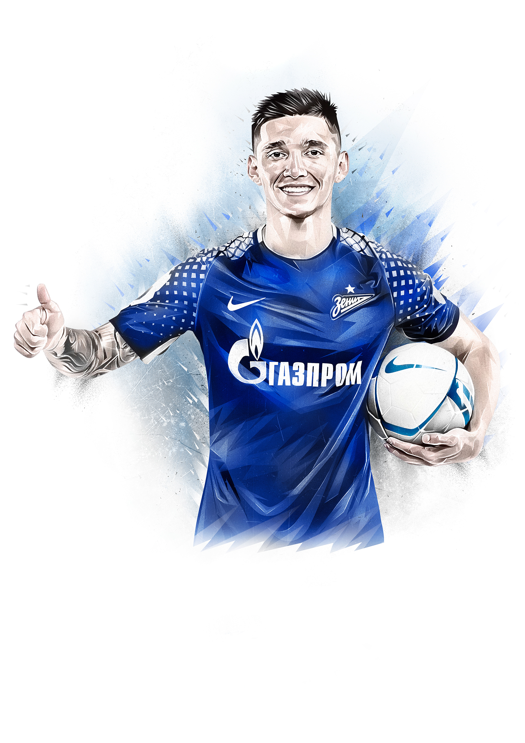 Zenit / Players — Изображение №13 — Иллюстрация, Графика на Dprofile
