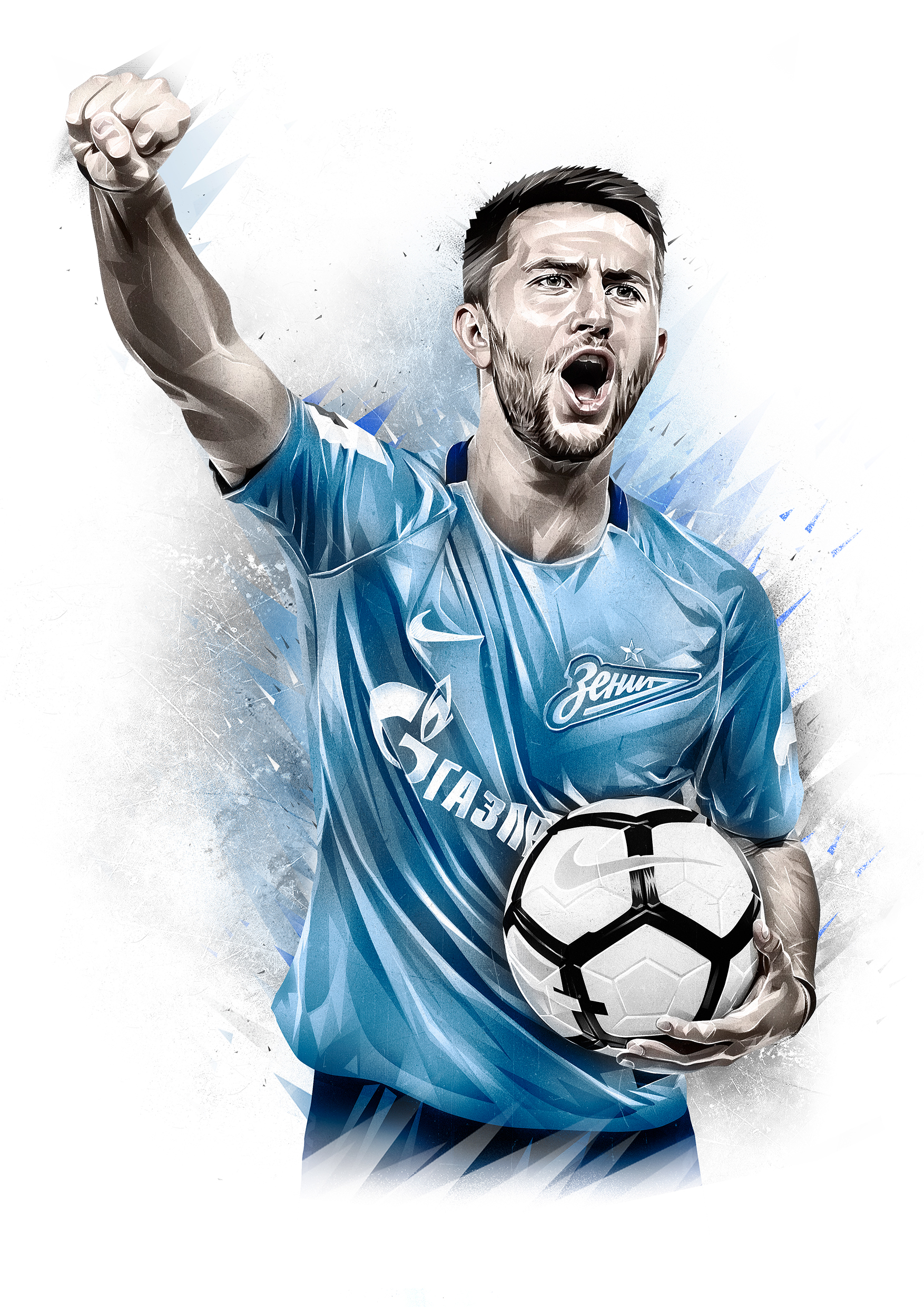 Zenit / Players — Изображение №14 — Иллюстрация, Графика на Dprofile