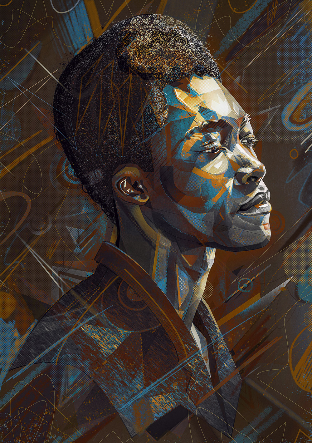 Different portraits (study) — Изображение №7 — Иллюстрация, Графика на Dprofile