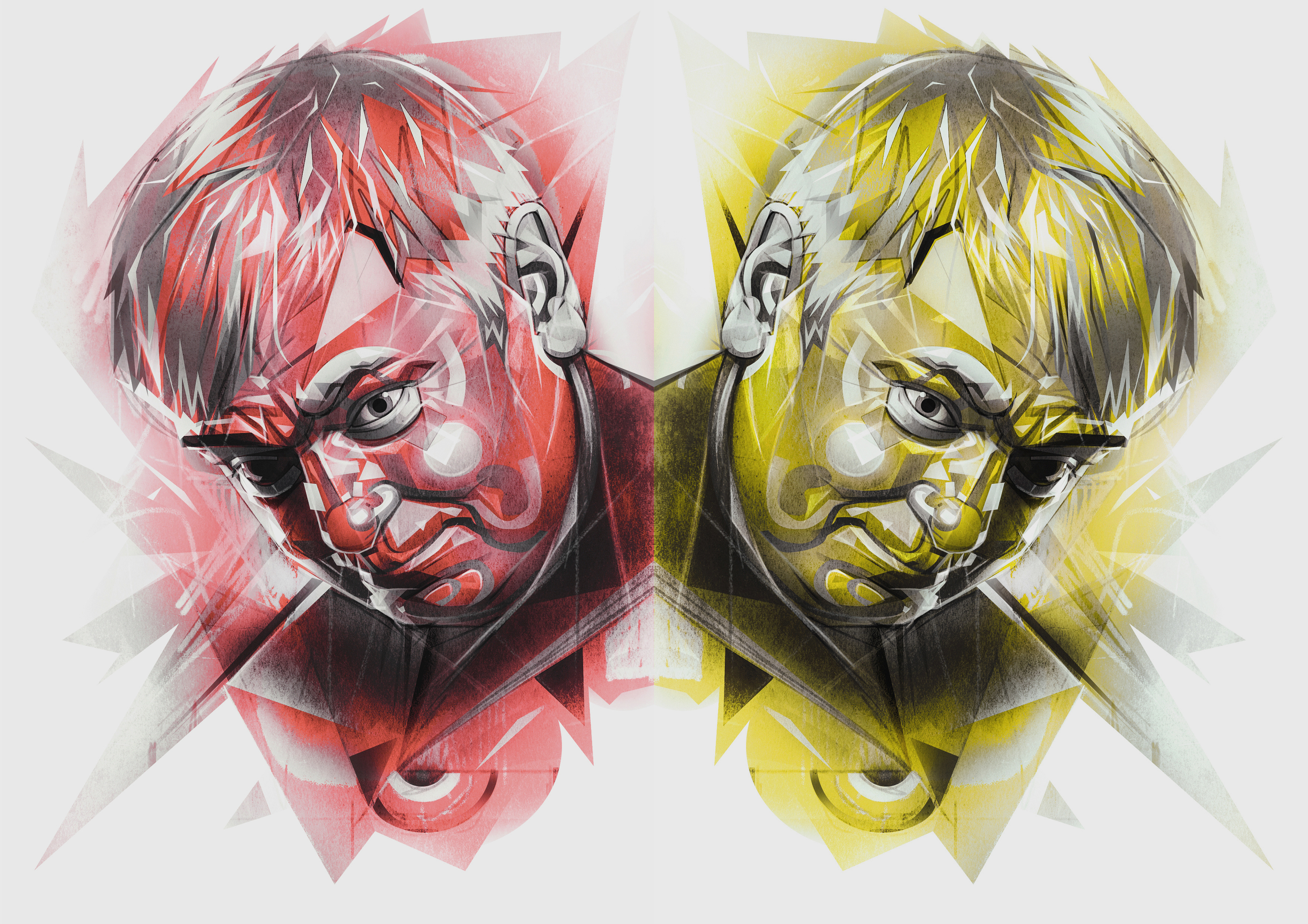 Different portraits (study) — Изображение №10 — Иллюстрация, Графика на Dprofile