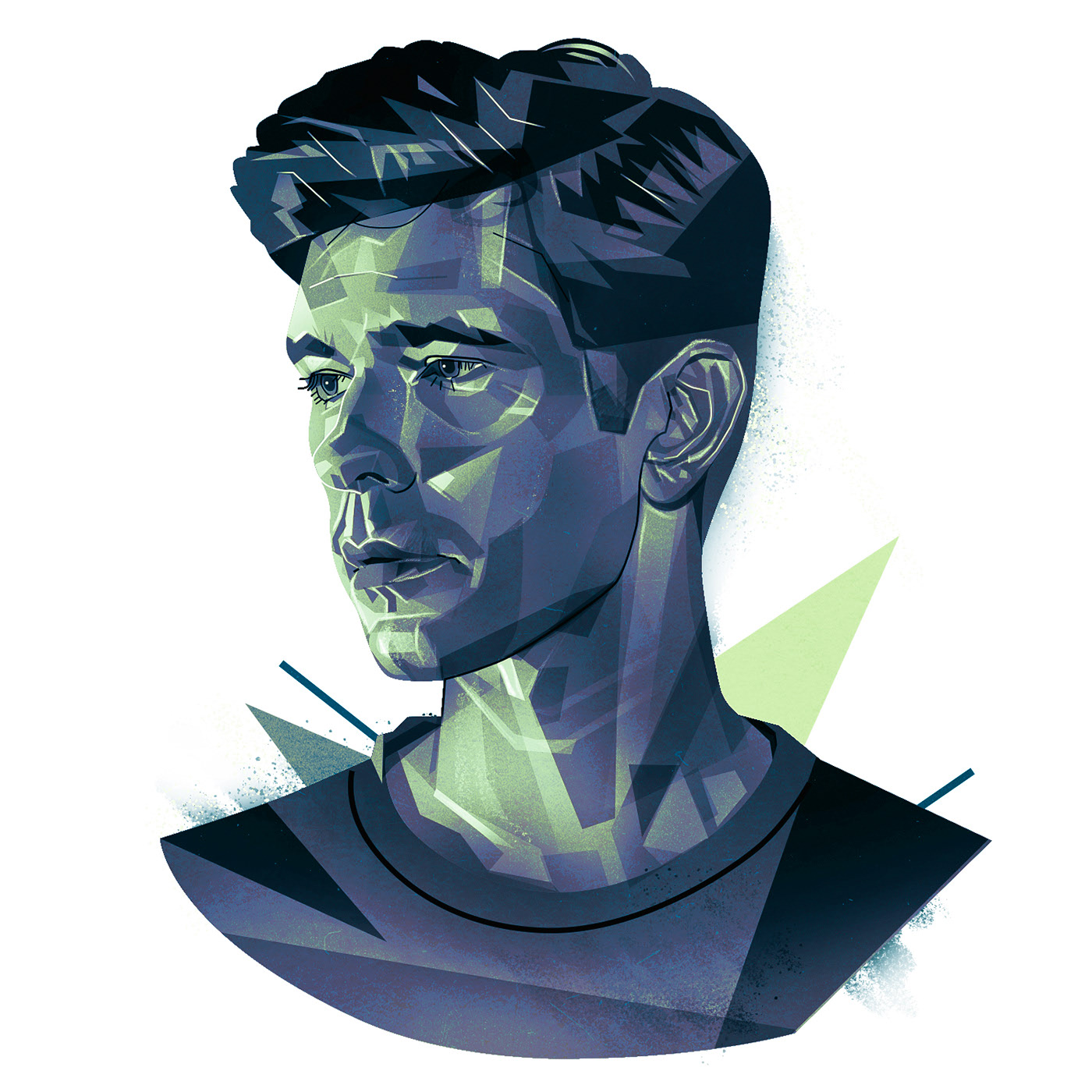 Random famous portraits — Изображение №28 — Иллюстрация, Графика на Dprofile