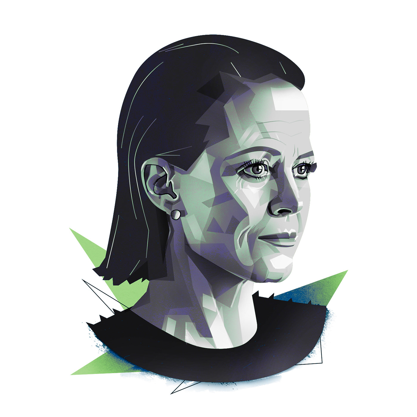 Random famous portraits — Изображение №7 — Иллюстрация, Графика на Dprofile