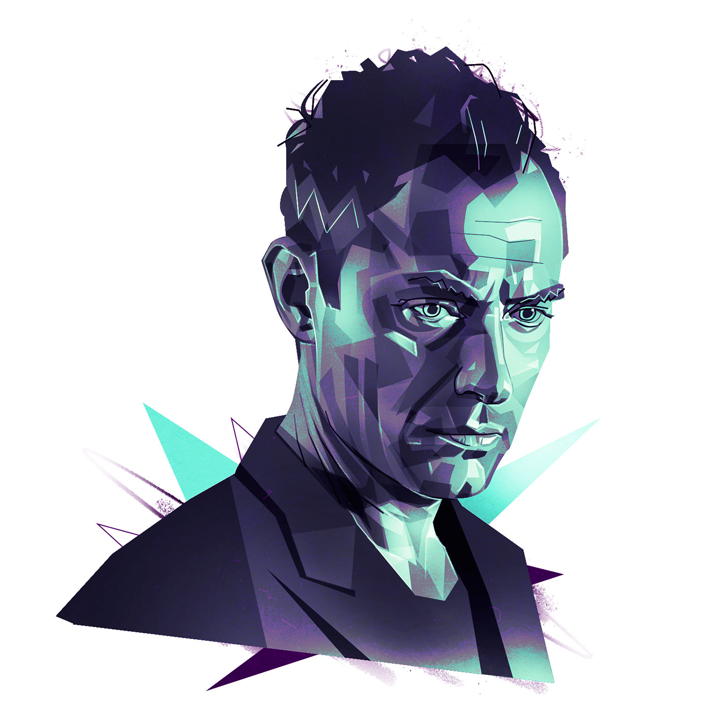 Random famous portraits — Изображение №19 — Иллюстрация, Графика на Dprofile