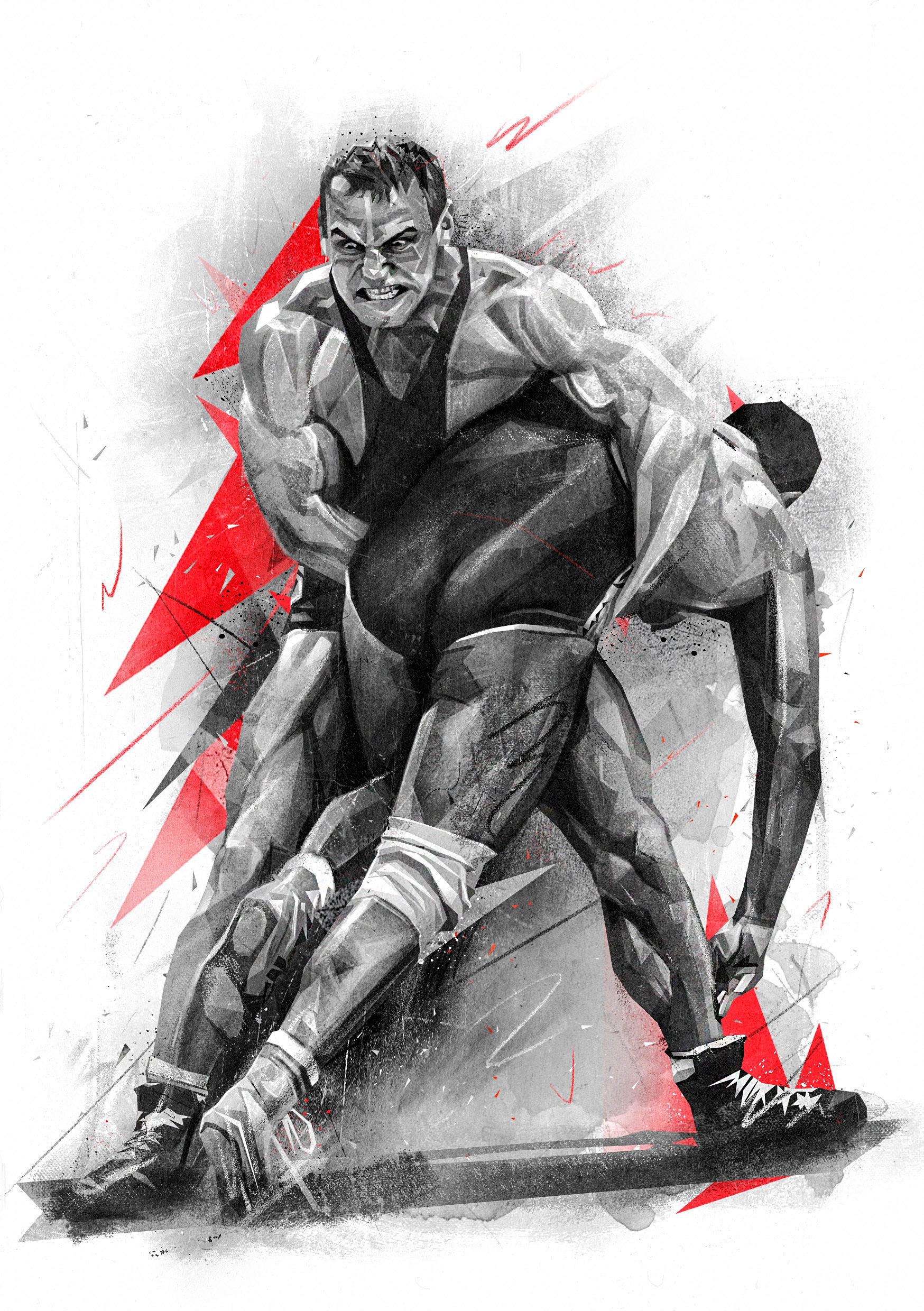 Sport illustrations — Изображение №4 — Иллюстрация, Графика на Dprofile