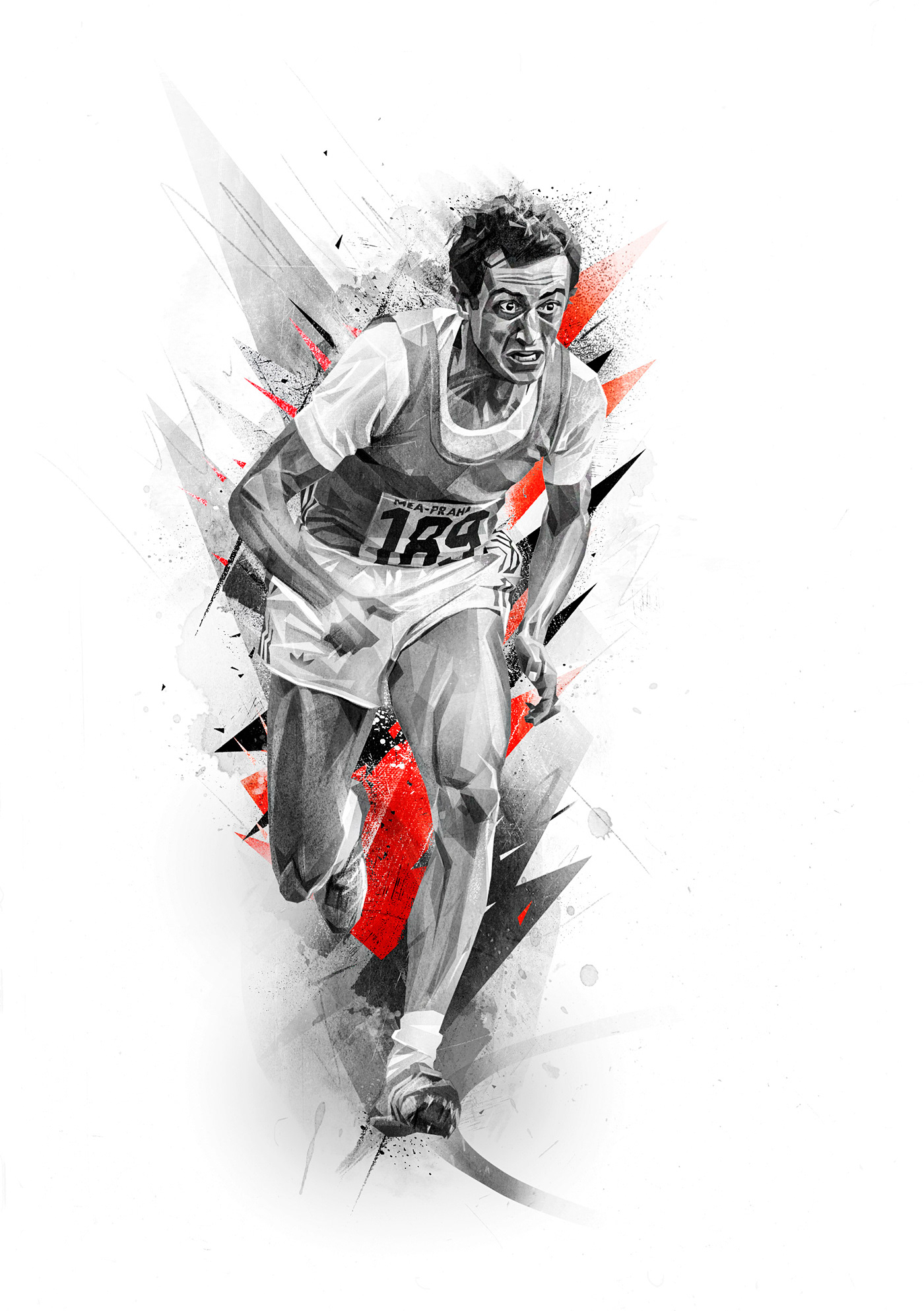 Sport illustrations — Изображение №1 — Иллюстрация, Графика на Dprofile