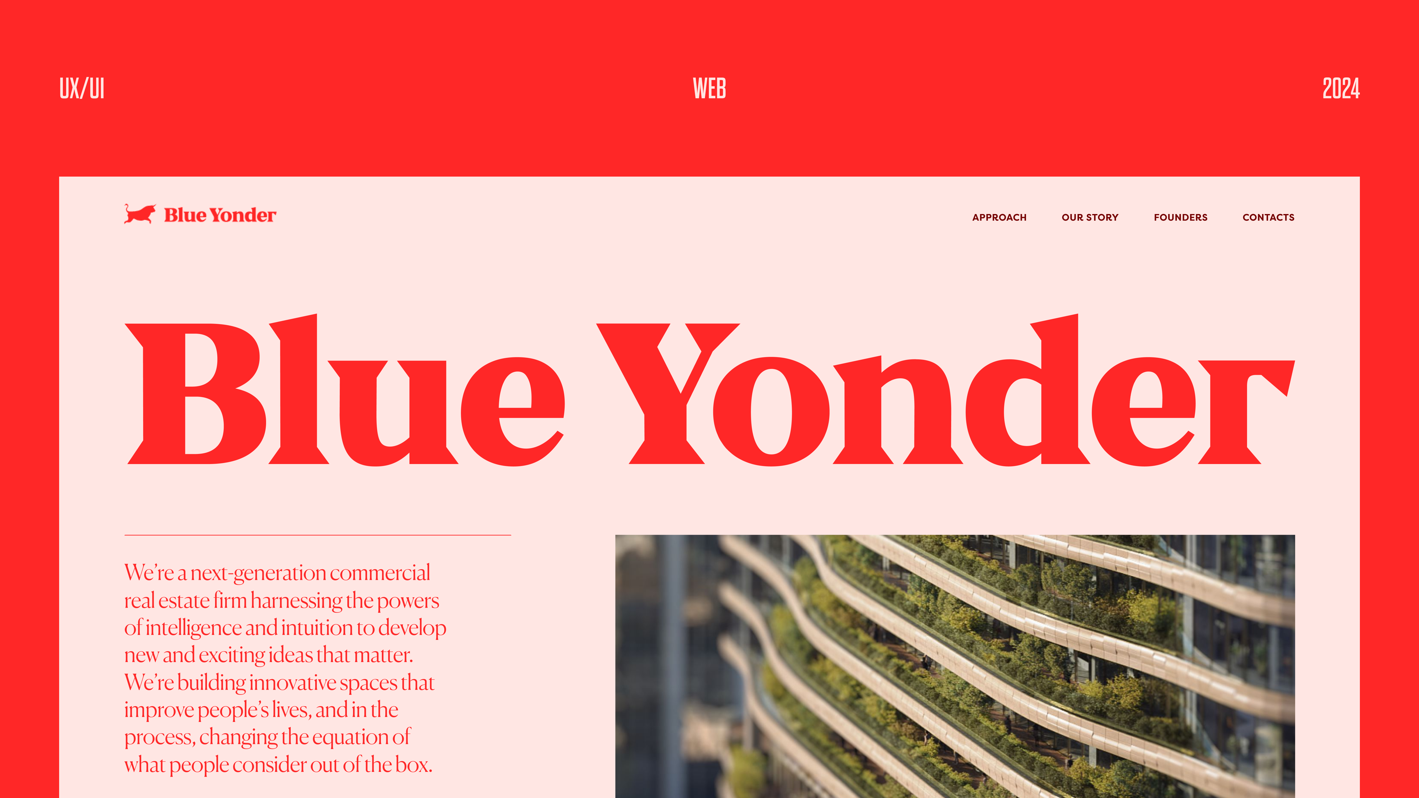 Blue Yonder - Real estate website — Изображение №1 — Интерфейсы на Dprofile