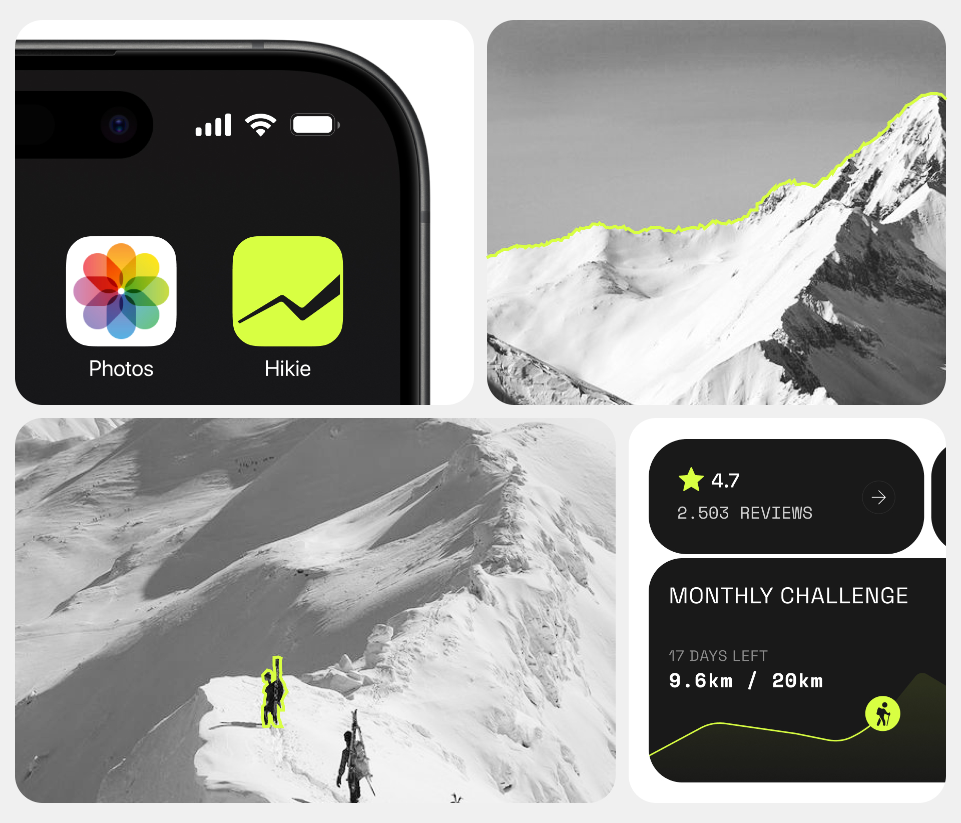 Hikie - mobile app — Изображение №2 — Интерфейсы на Dprofile