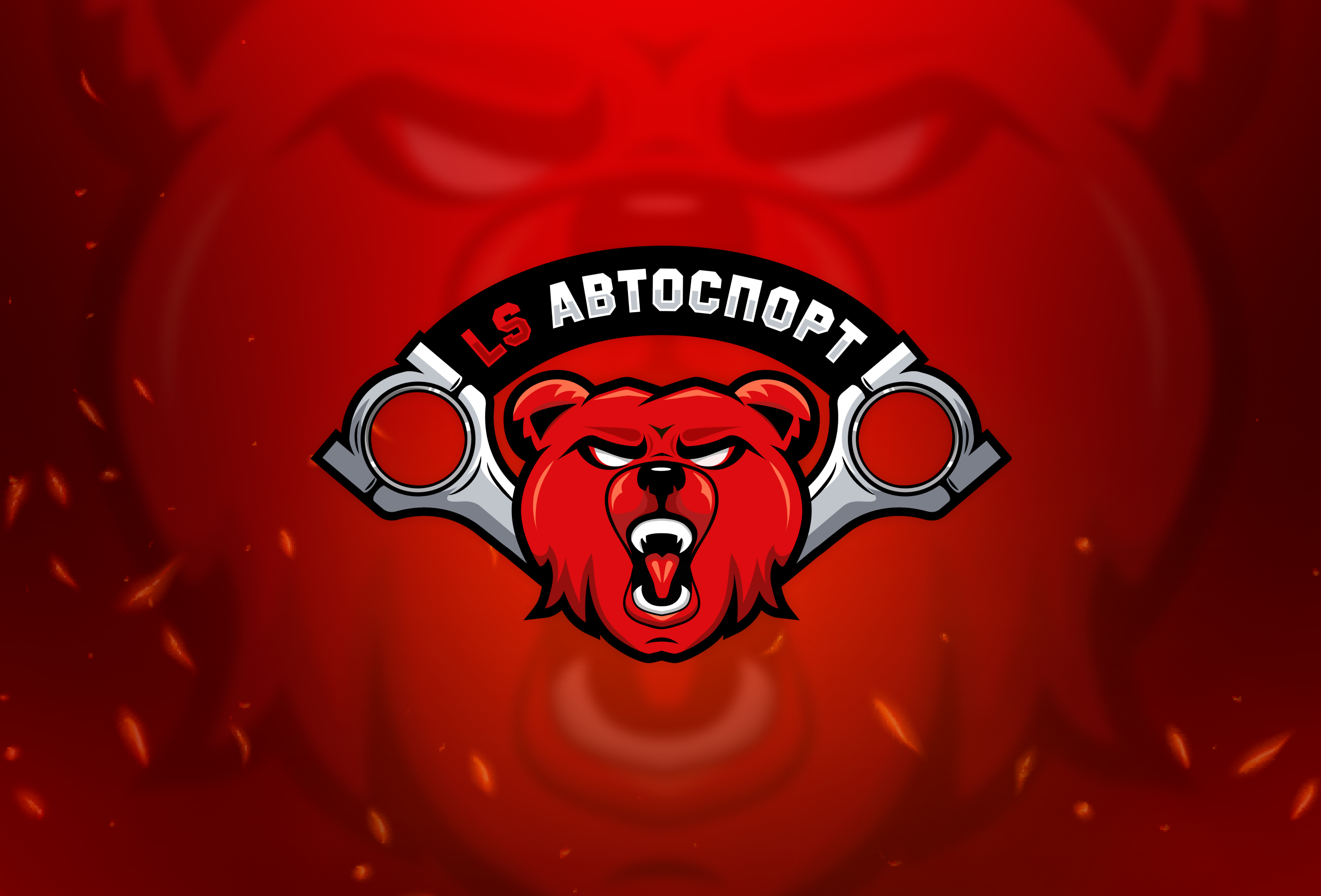 Логотип / маскот для LS АВТОСПОРТ — Изображение №1 — Брендинг, Иллюстрация на Dprofile