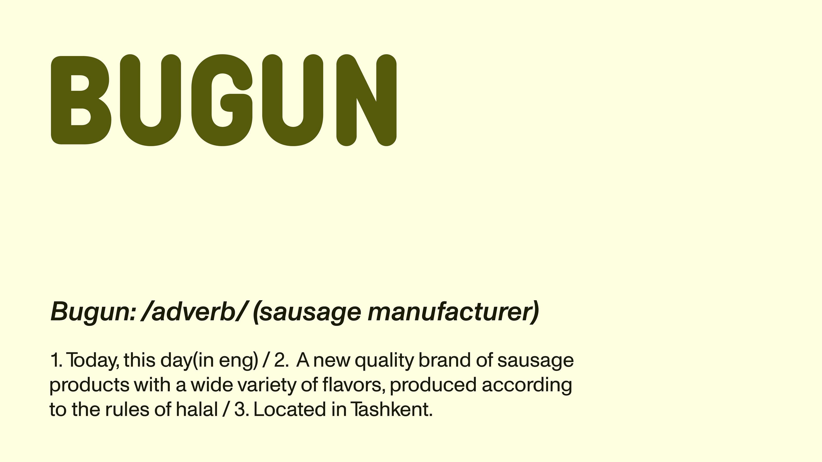 Bugun — Изображение №2 — Брендинг, Графика на Dprofile