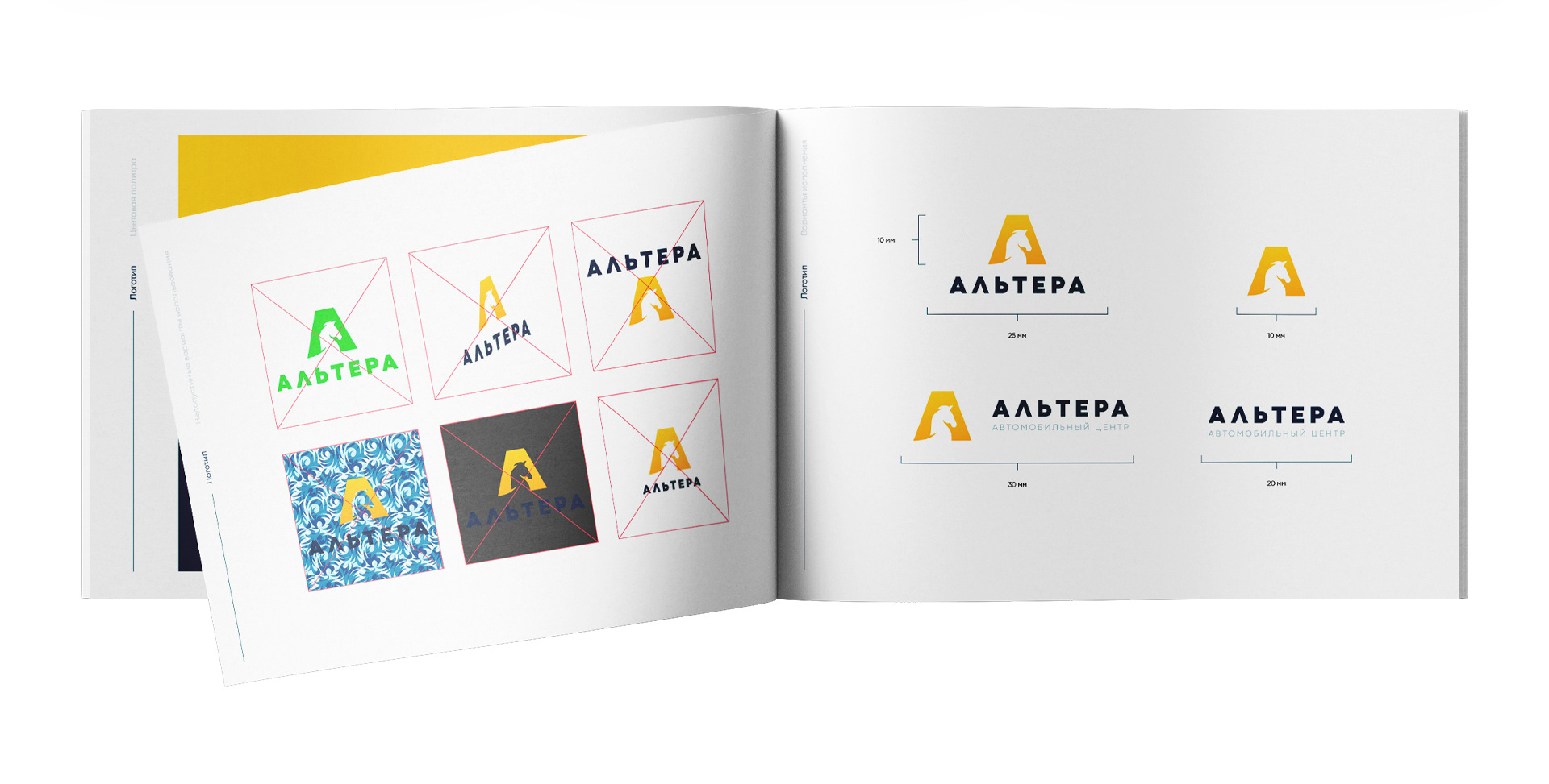 Альтера — автоцентр — Изображение №13 — Брендинг на Dprofile