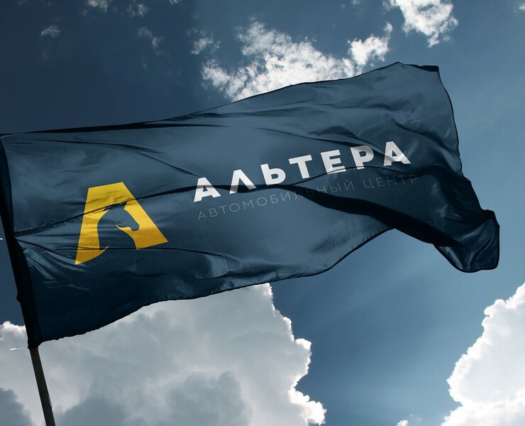 Альтера — автоцентр — Брендинг на Dprofile